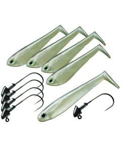 Umbrella Fishing Rig Kit Set Fishing Lures Bait Rig Silicone Lures