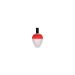 Pear 1" Peg/Slip Red White 5