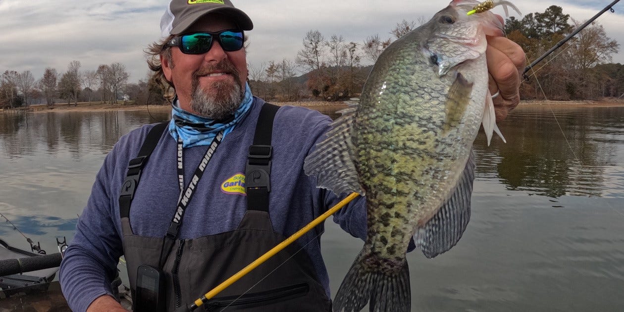 winter crappie catch