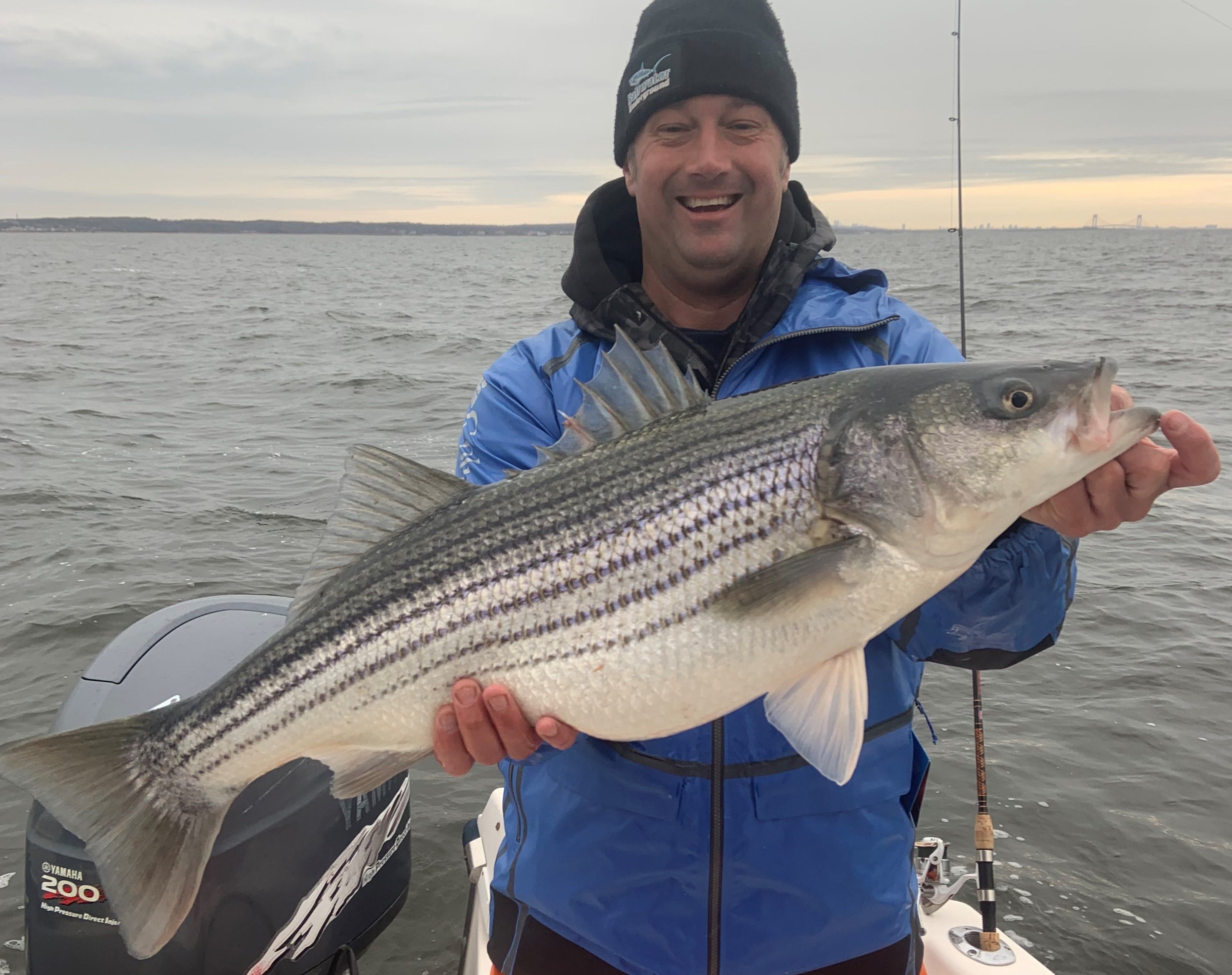 Spring Striped Bass Fishing from New Jersey Bays