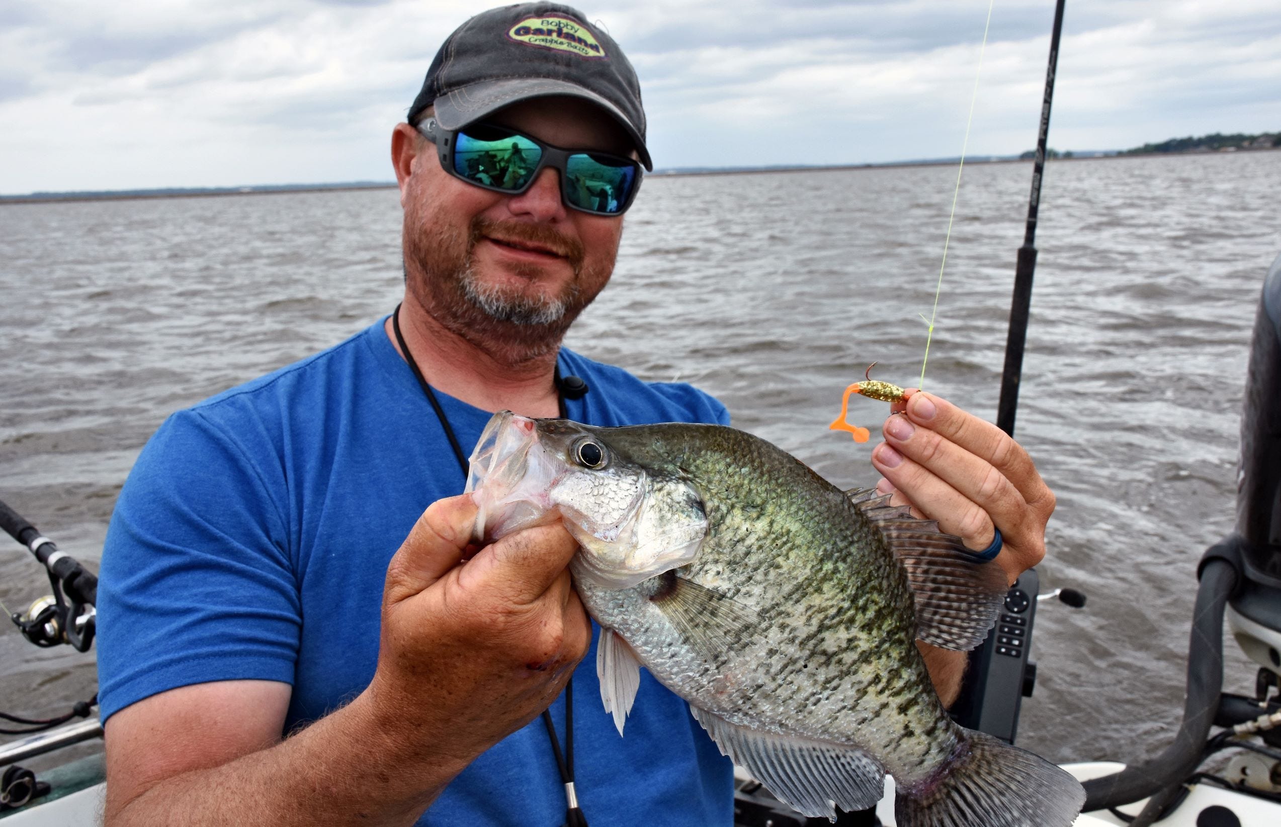 Brad Chappell with crappie