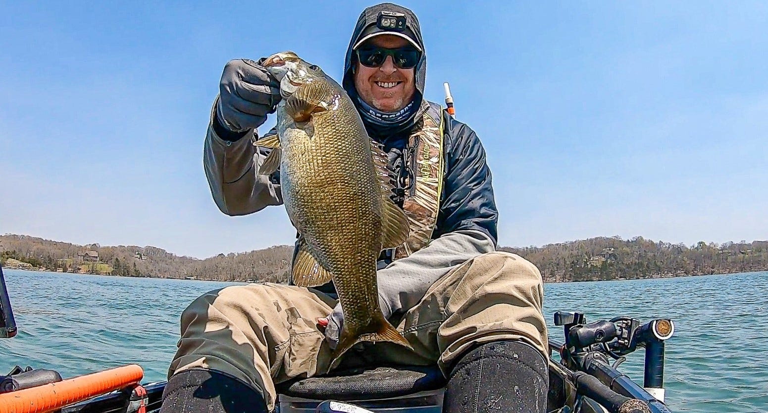 Carolina rig smallmouth bass