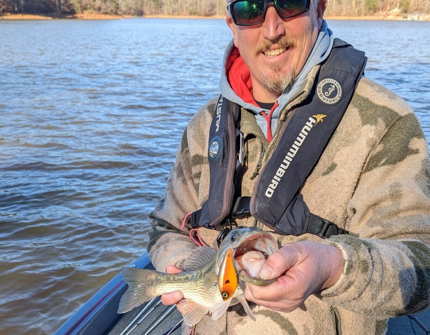 winter bass on lipless crankbait