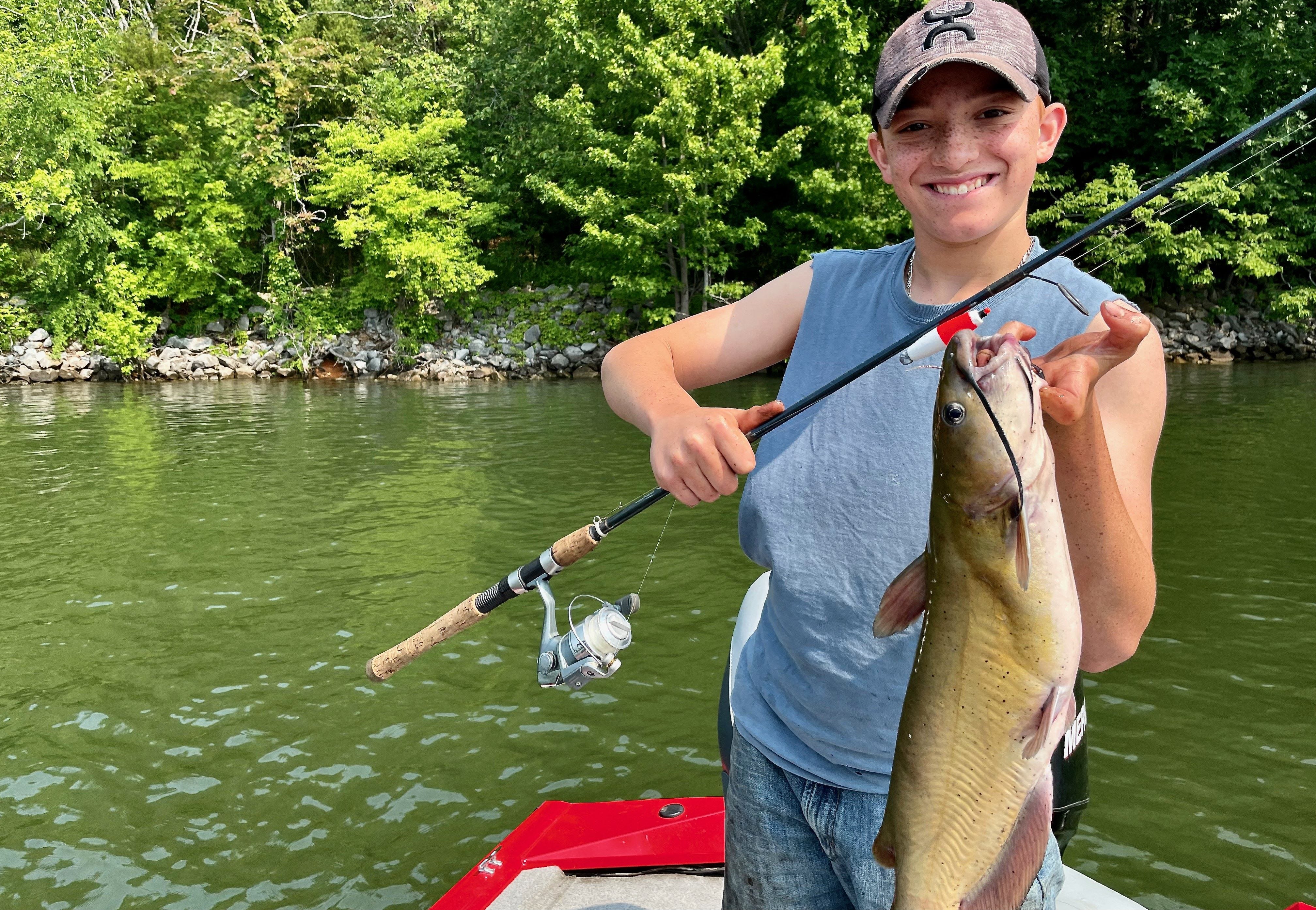 catfish on float rig