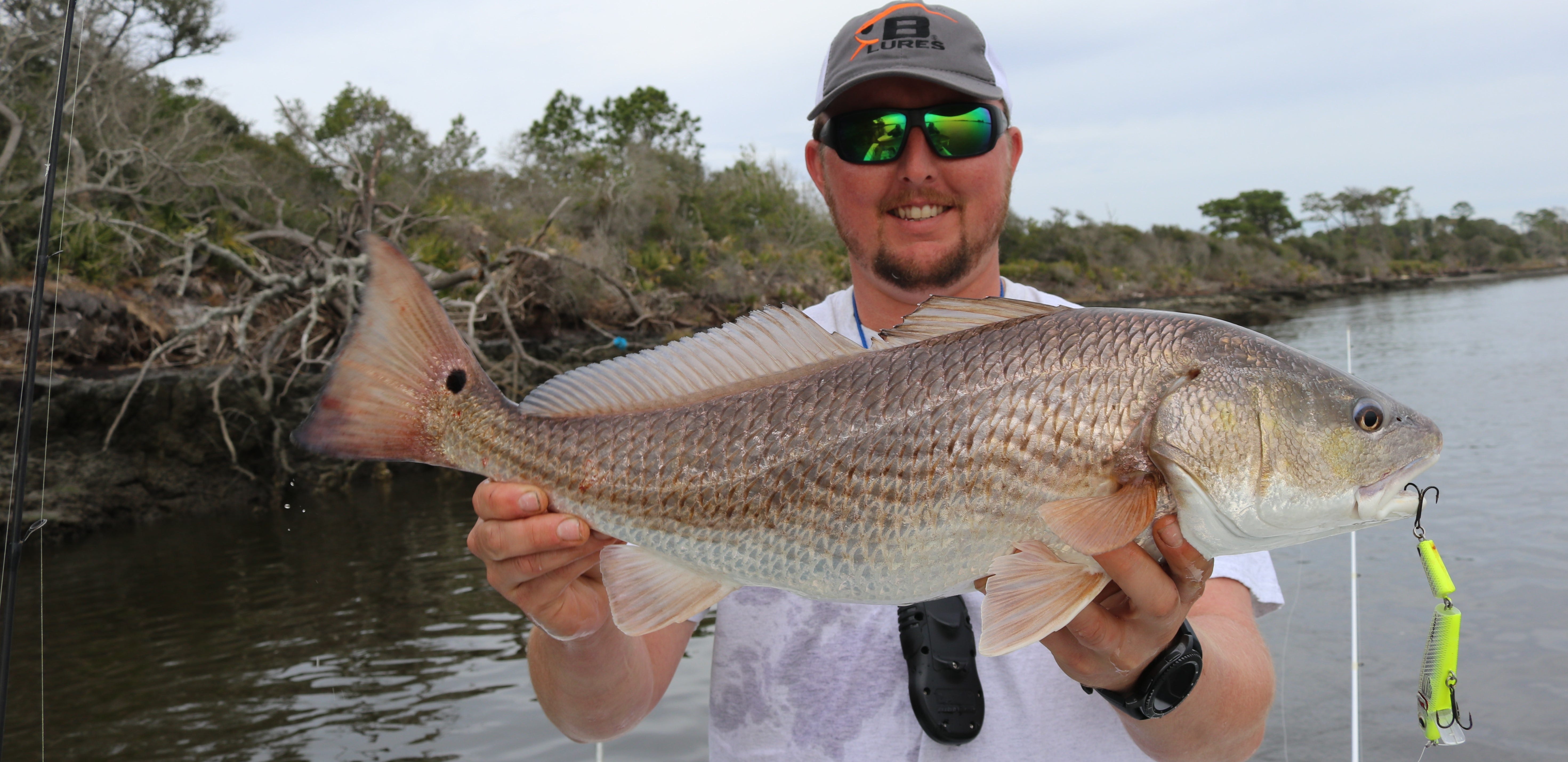 Redfish - Bomber Jointed Wake Minnow