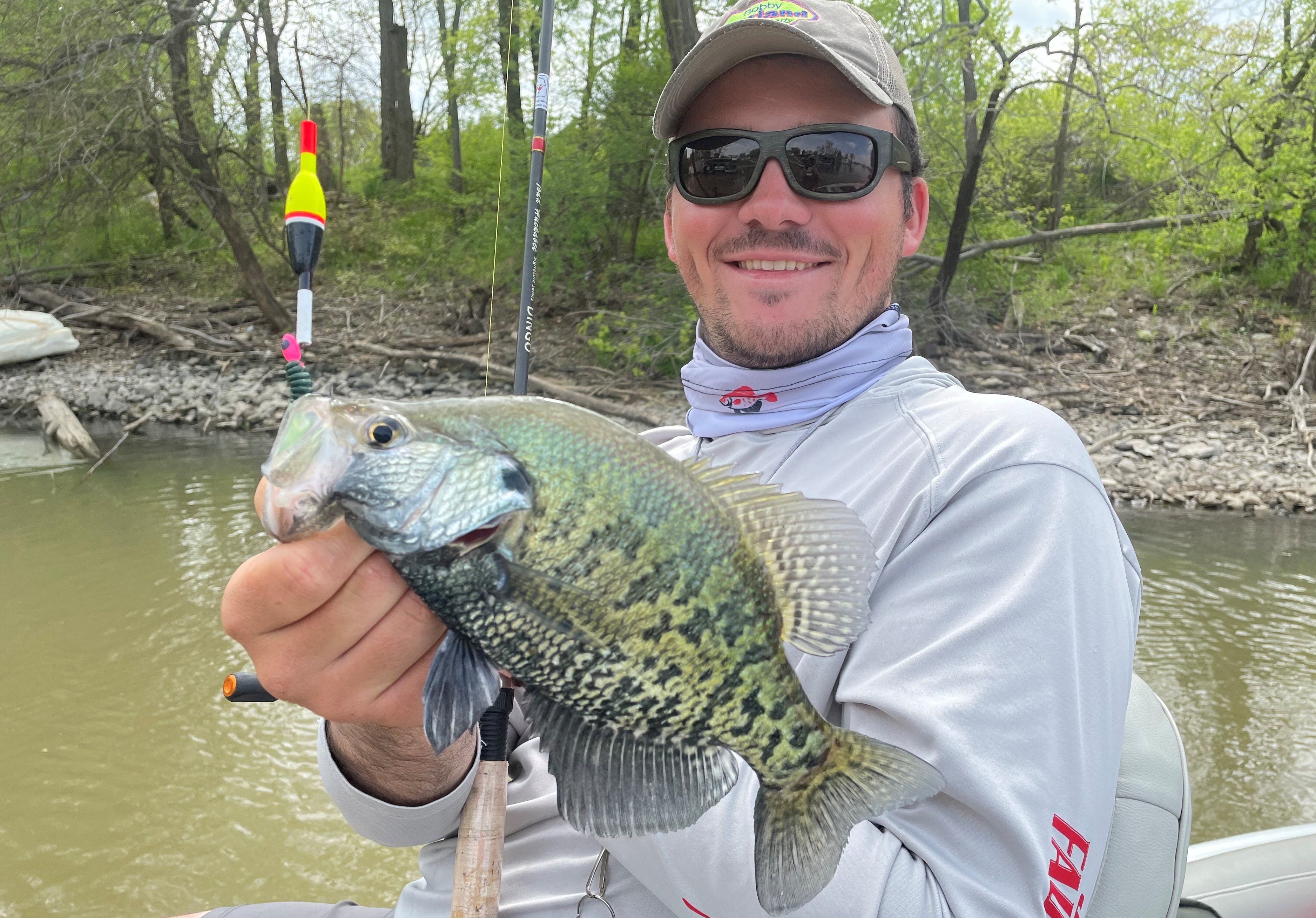 spring crappie catch