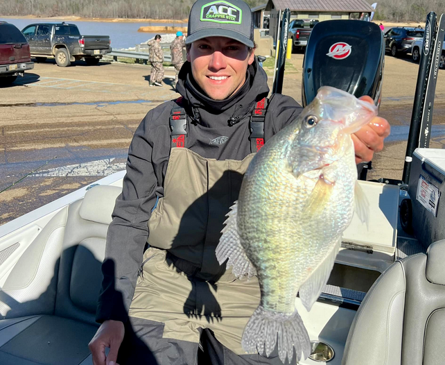 slab crappie catch