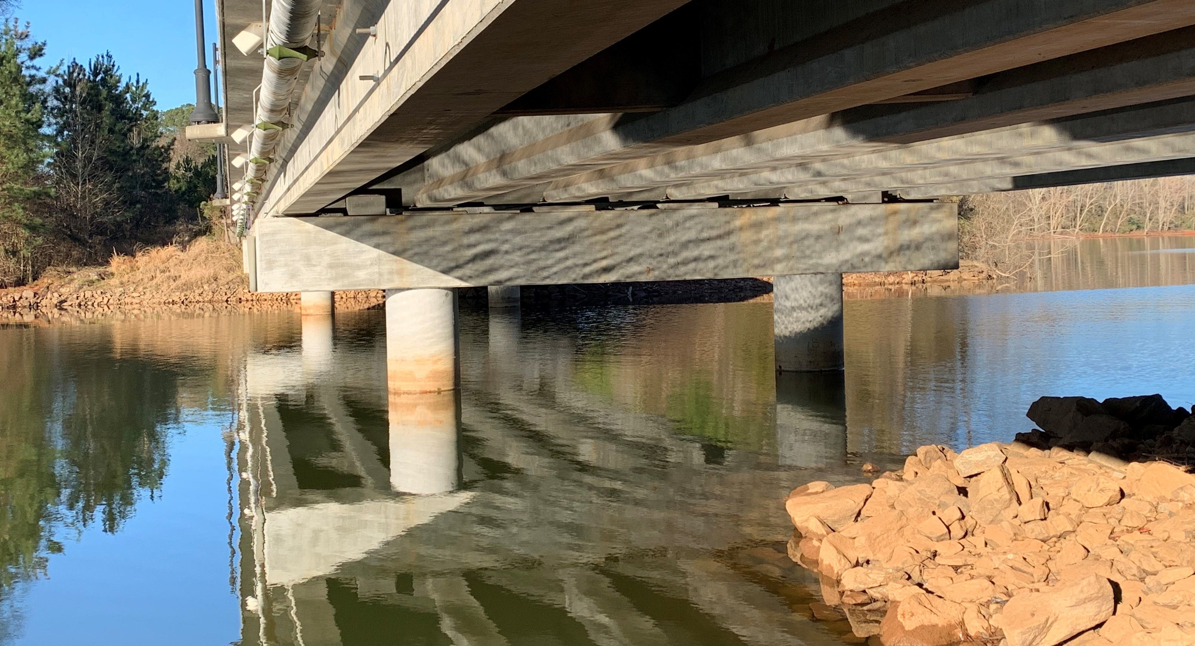 bridge fishing spot