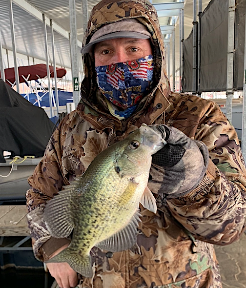 Winter Tips for Catching Crappie from Docks