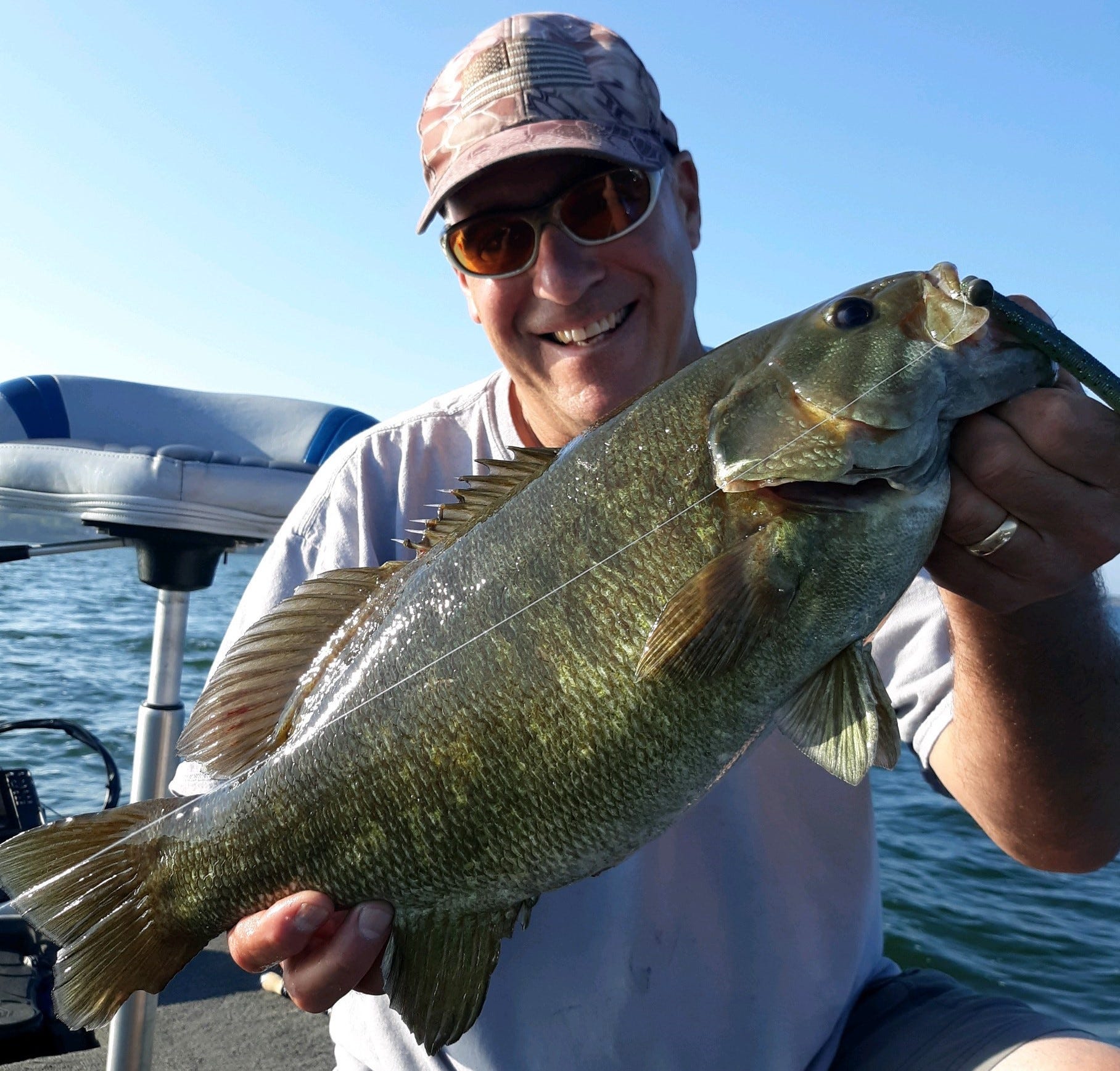 Watch Fishing w/ GIANT LIVE TADPOLES as Bait!!! (Bass CANDY) Video on