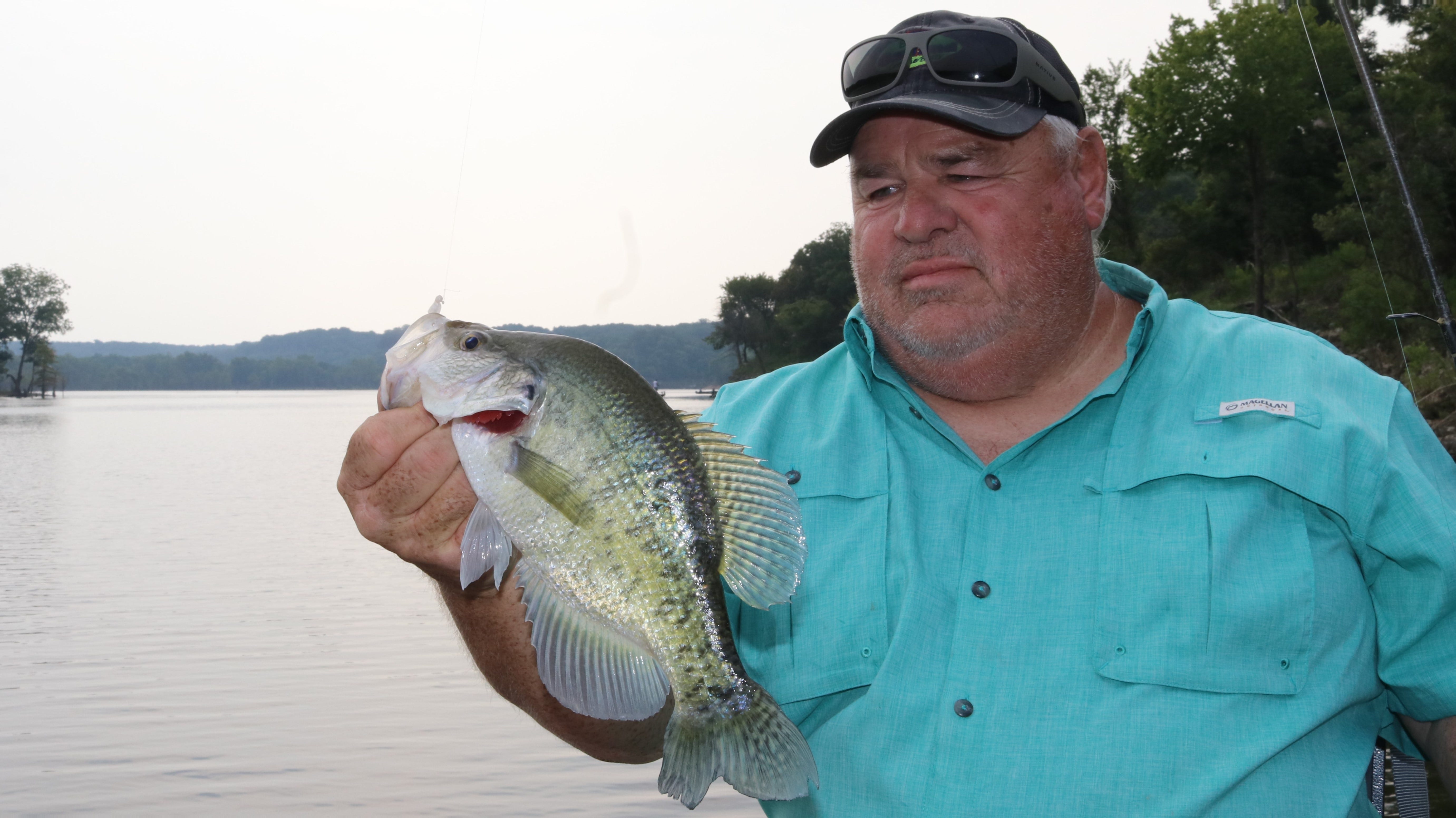 Gary Rowe with Crappie