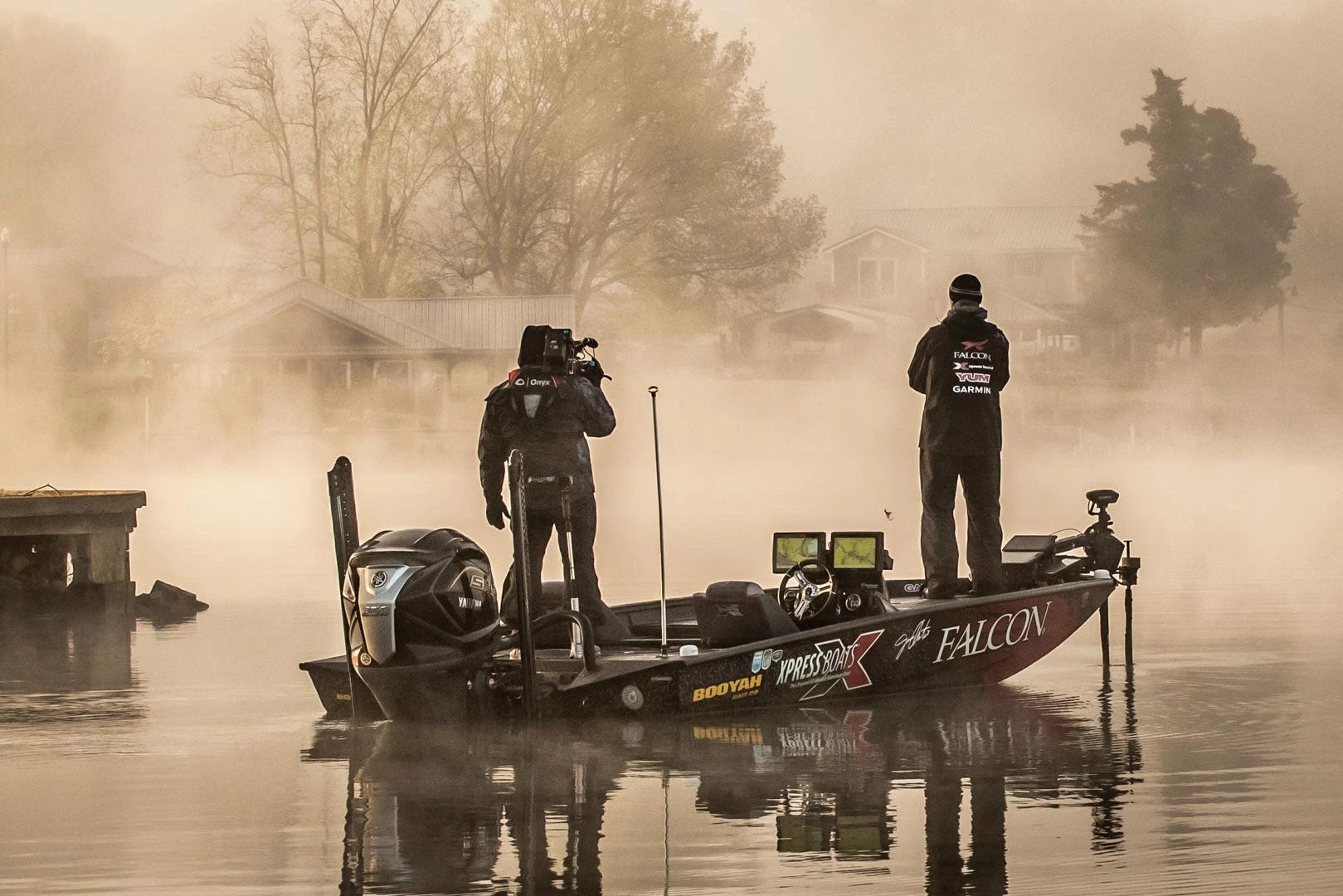 Jason Christie fishing Lake Chickamauga