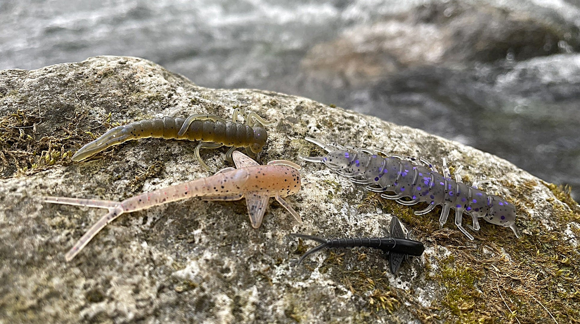 insect imitating soft plastic baits