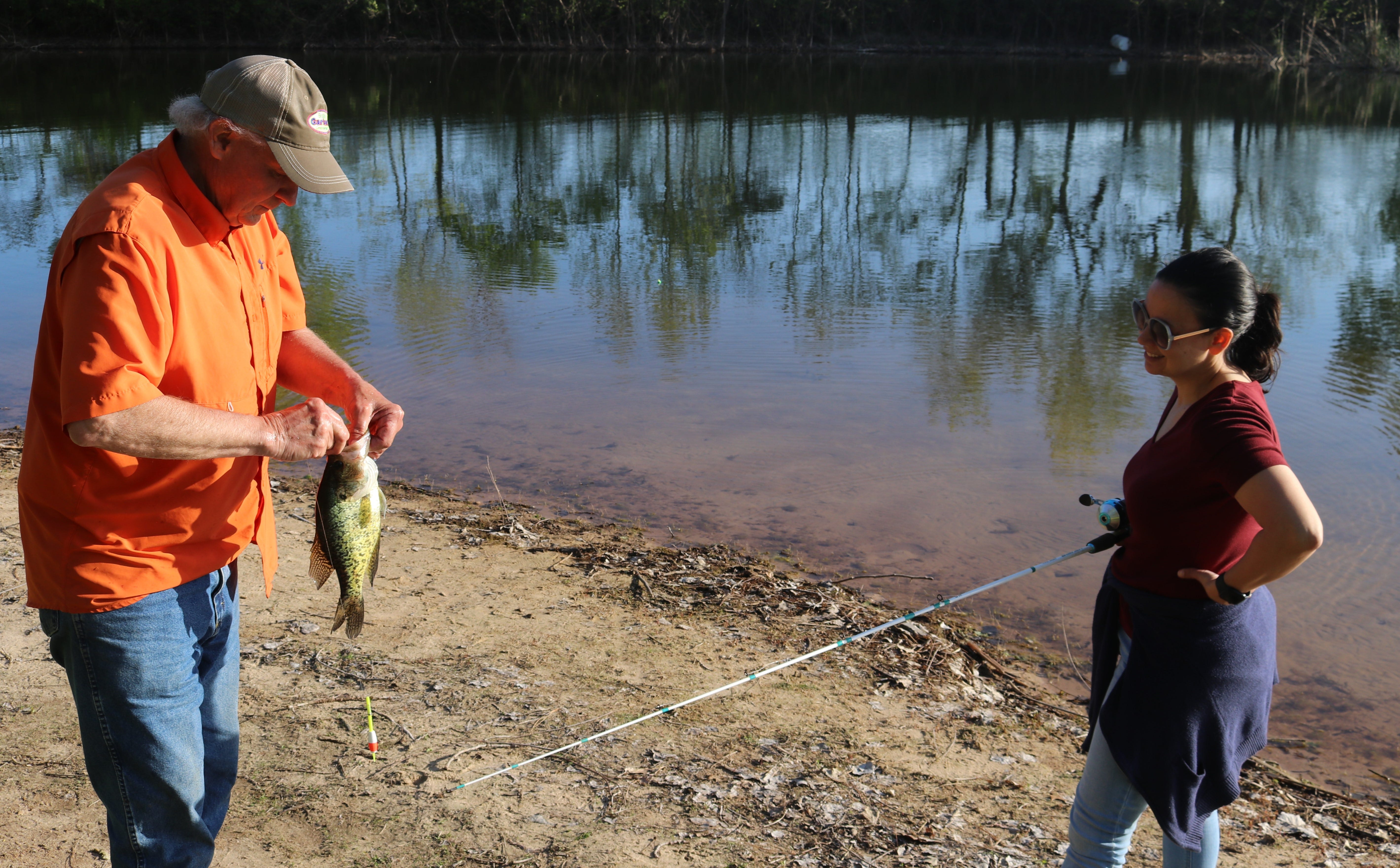 Pond Crappie Fishing