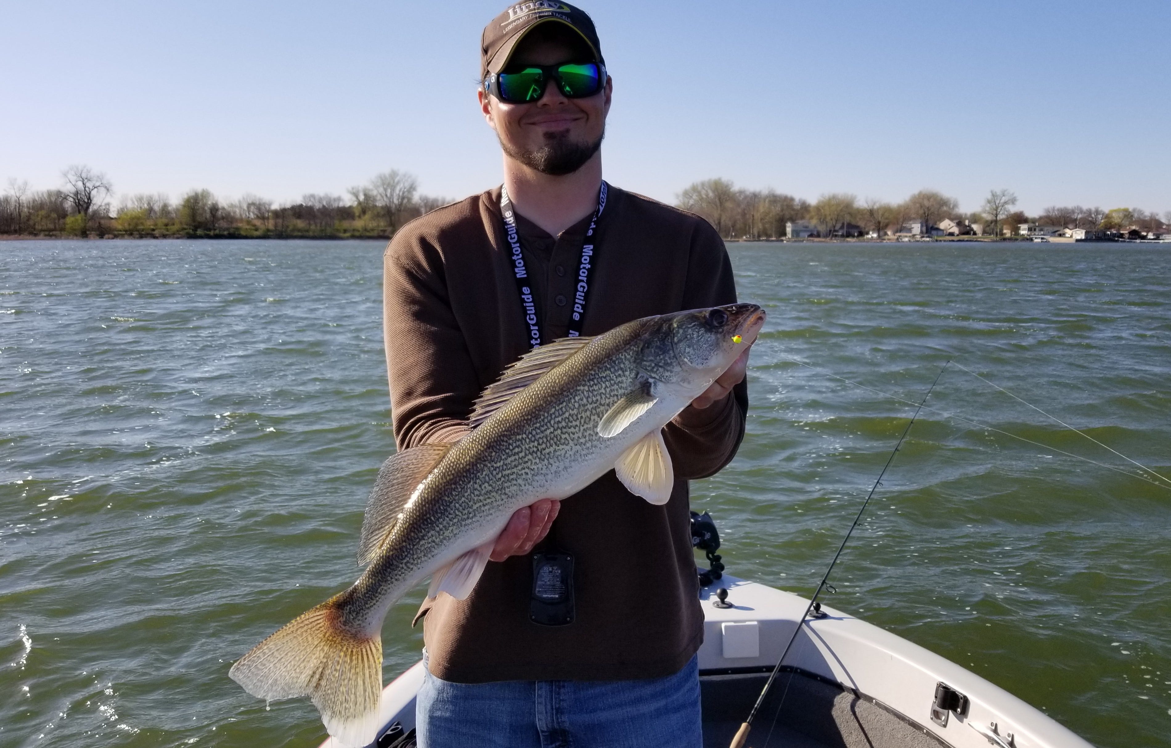 walleye on Lindy Jig