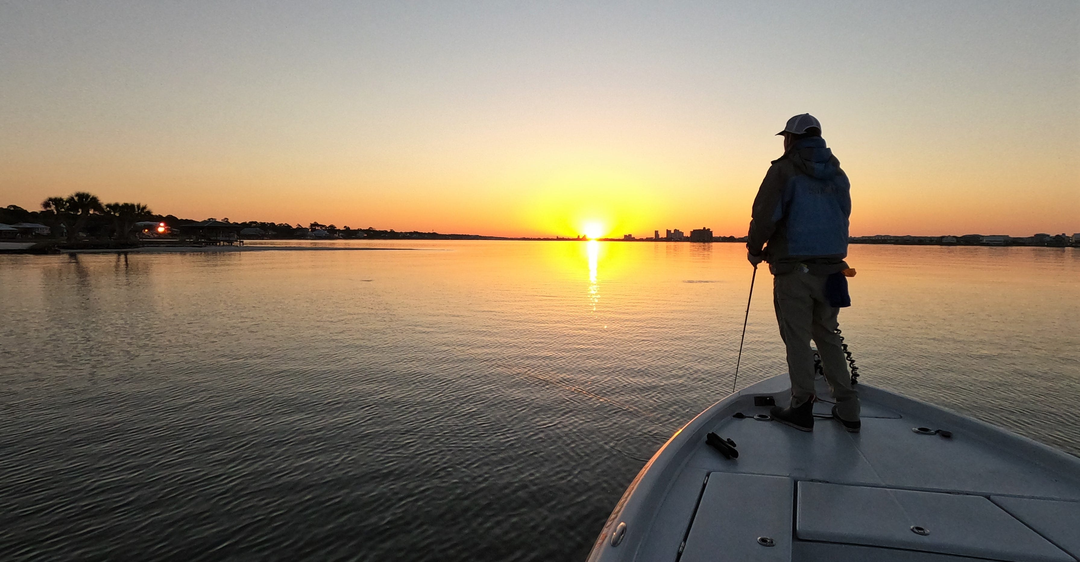 Morning topwater fishing