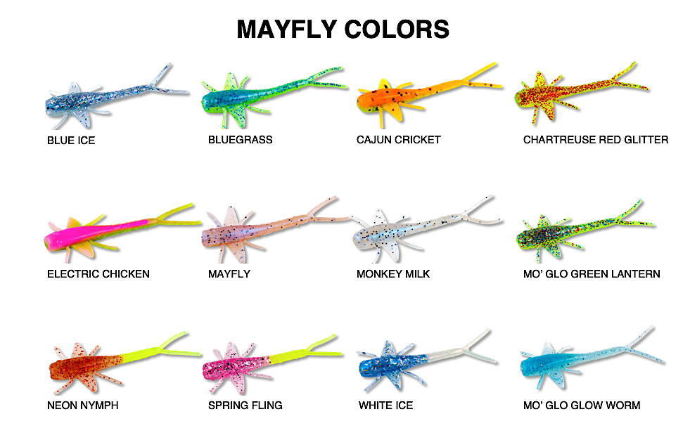 Bobby Garland Mayfly colors