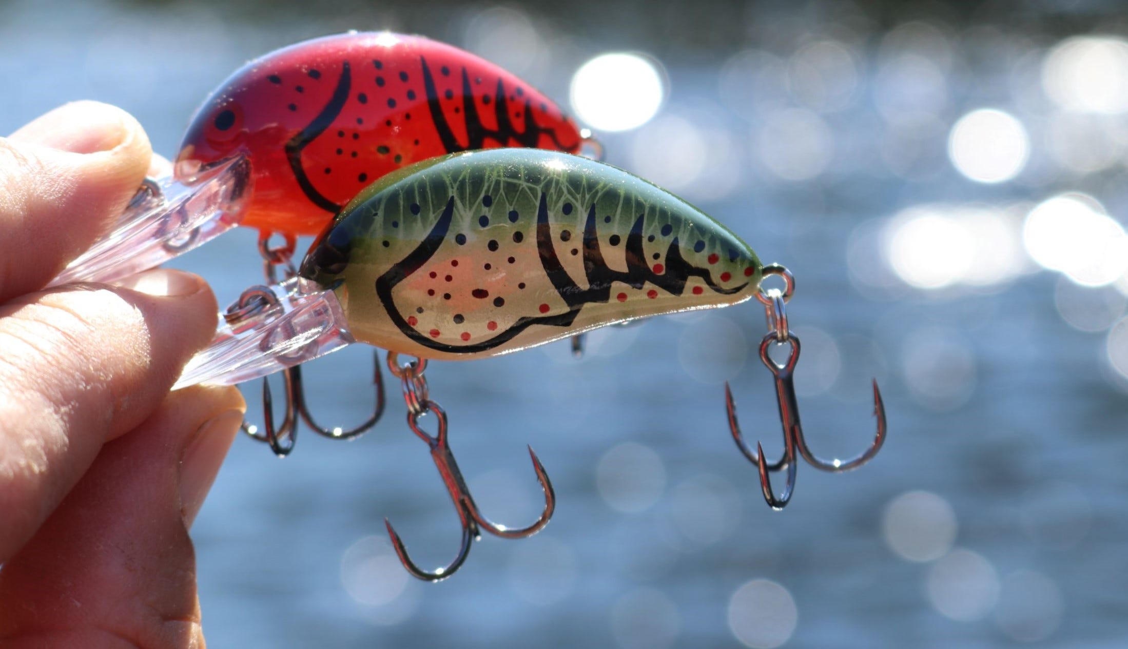 Bomber Model A Crankbait - 1/2 oz. - Baby Bass/Orange Belly