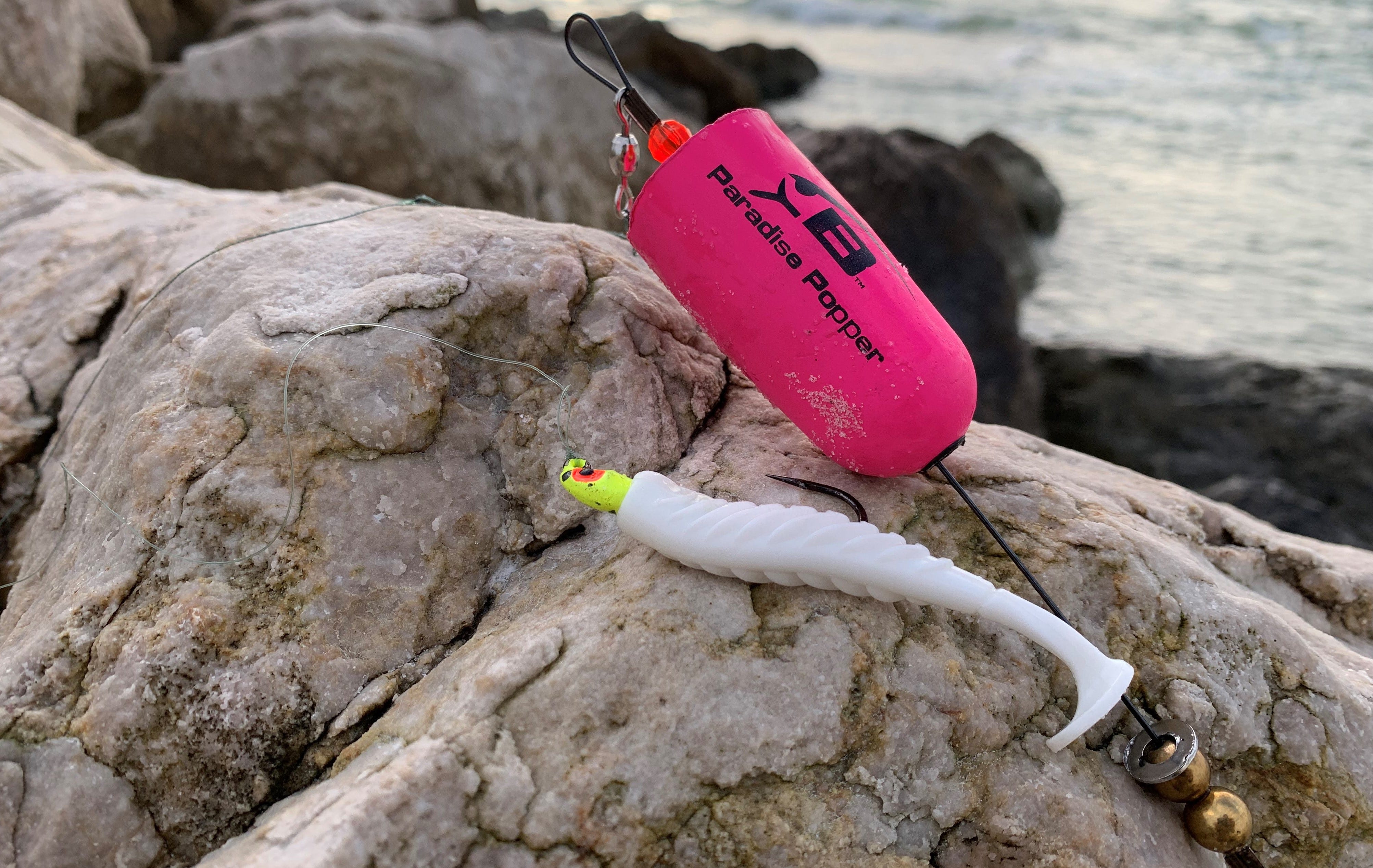 popping cork matched with swimbait