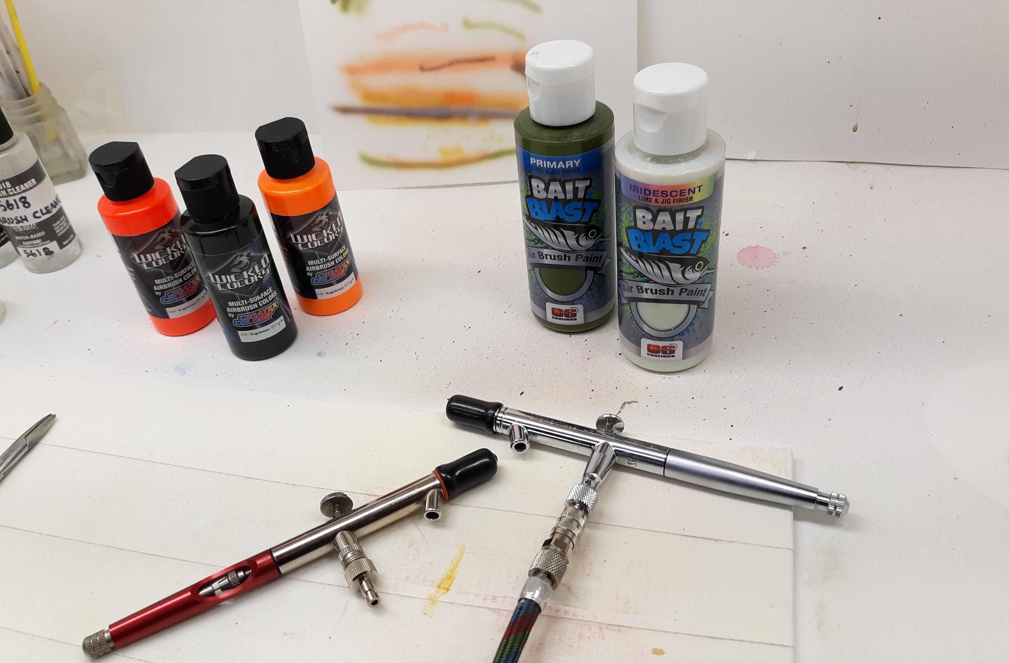 Bait Blast Air Brush Paint - Iridescent