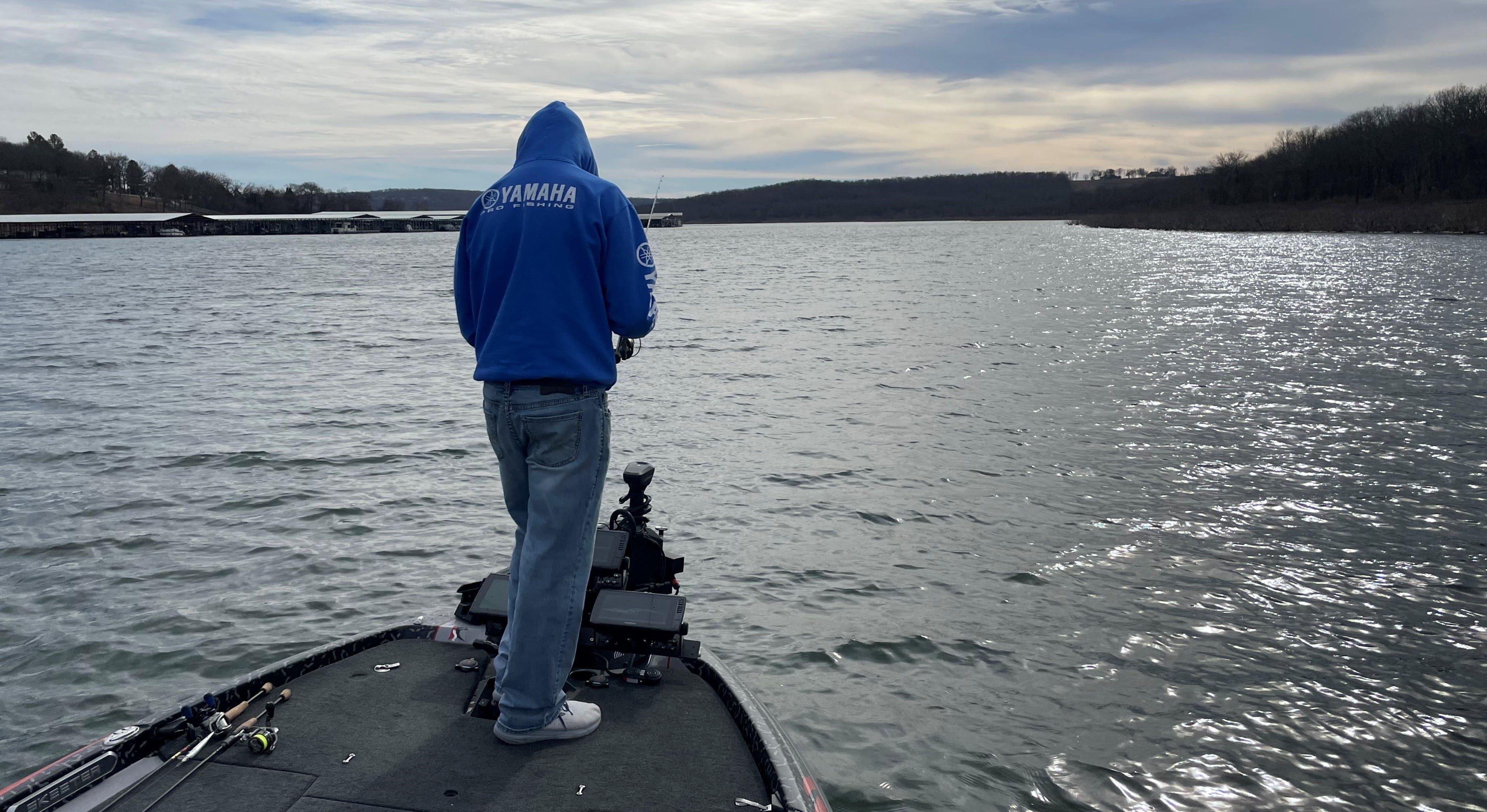 Jason Christie winter fishing