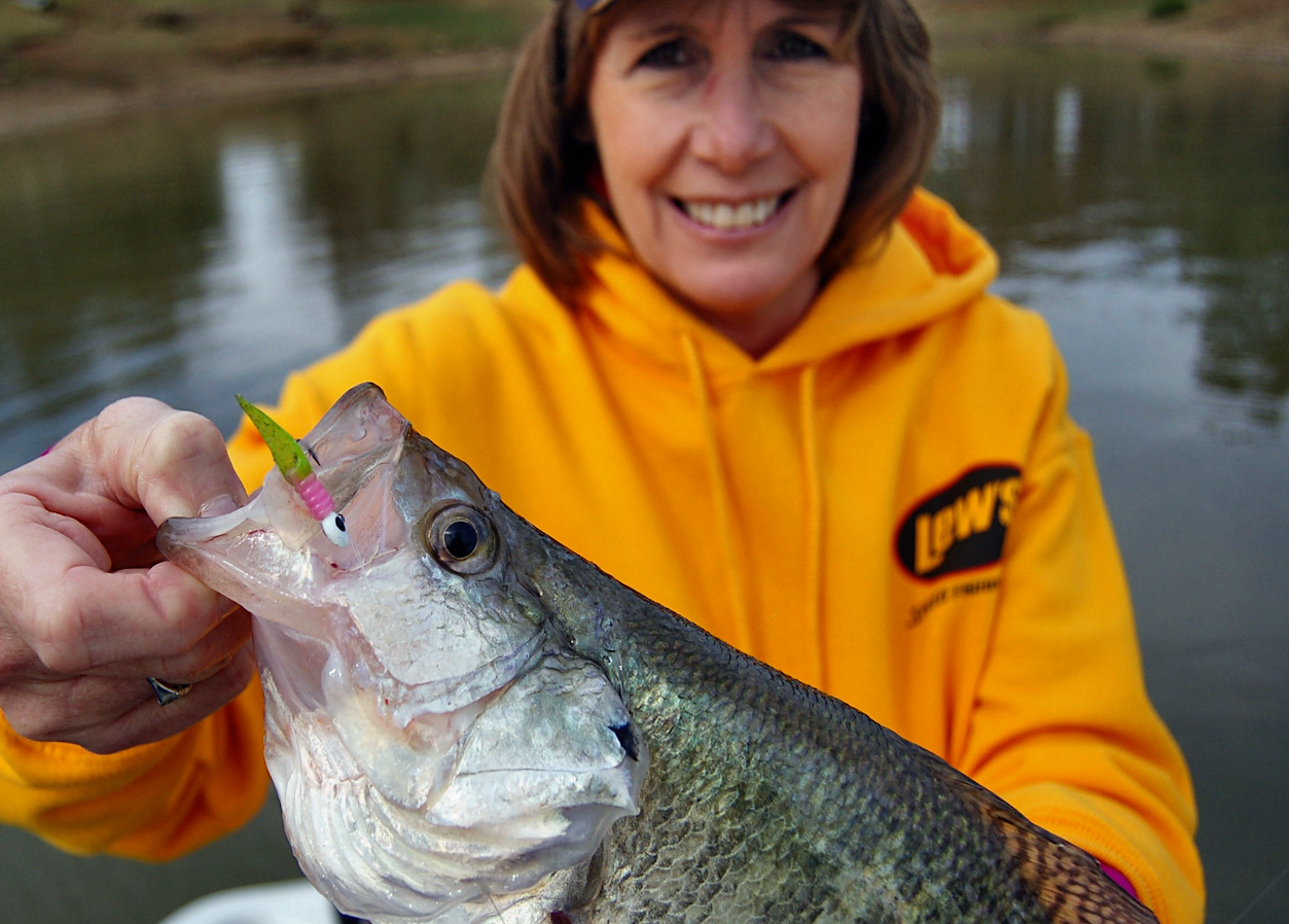 crappie on Bobby Garland Slab Slay'R