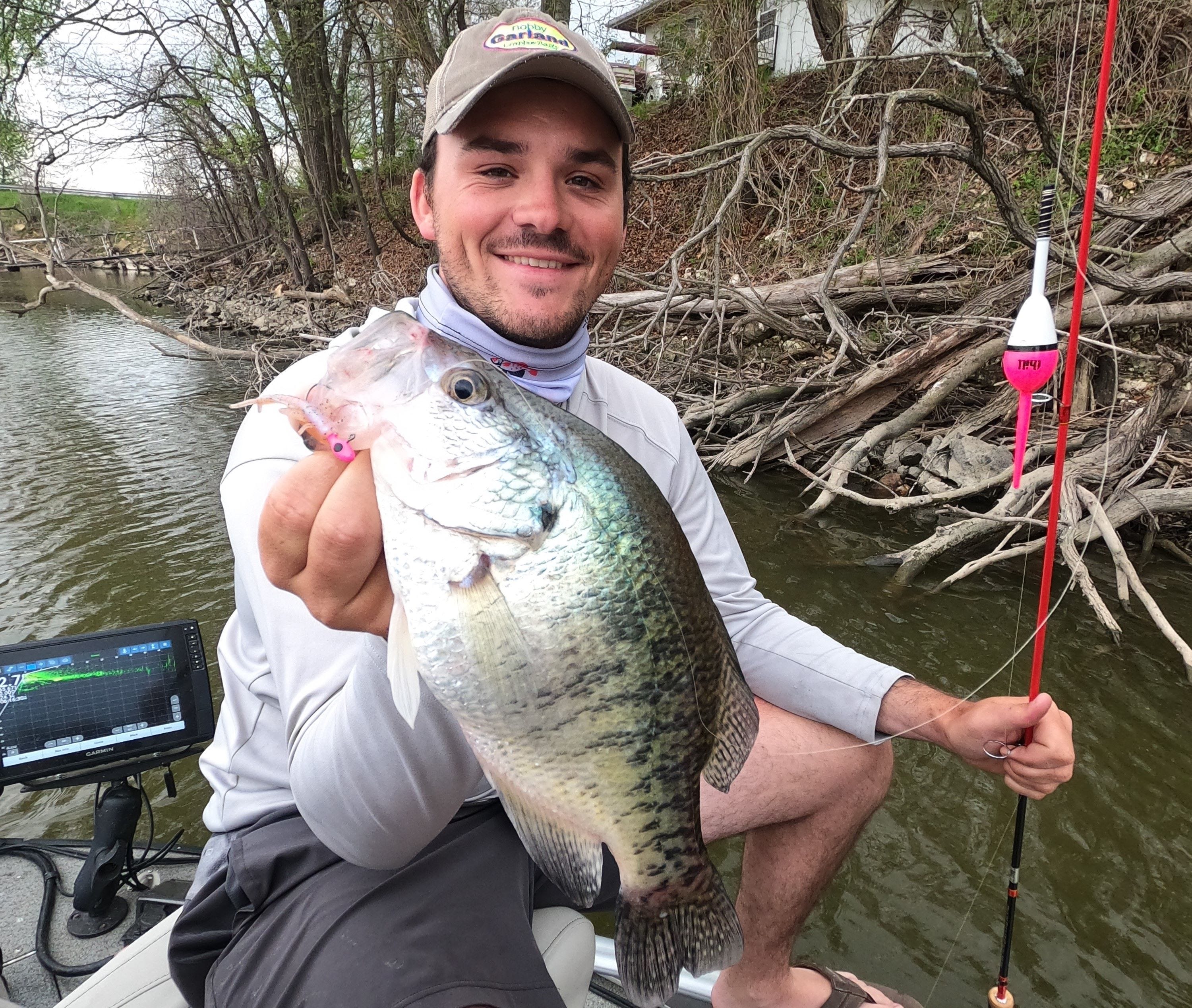 crappie on float rig