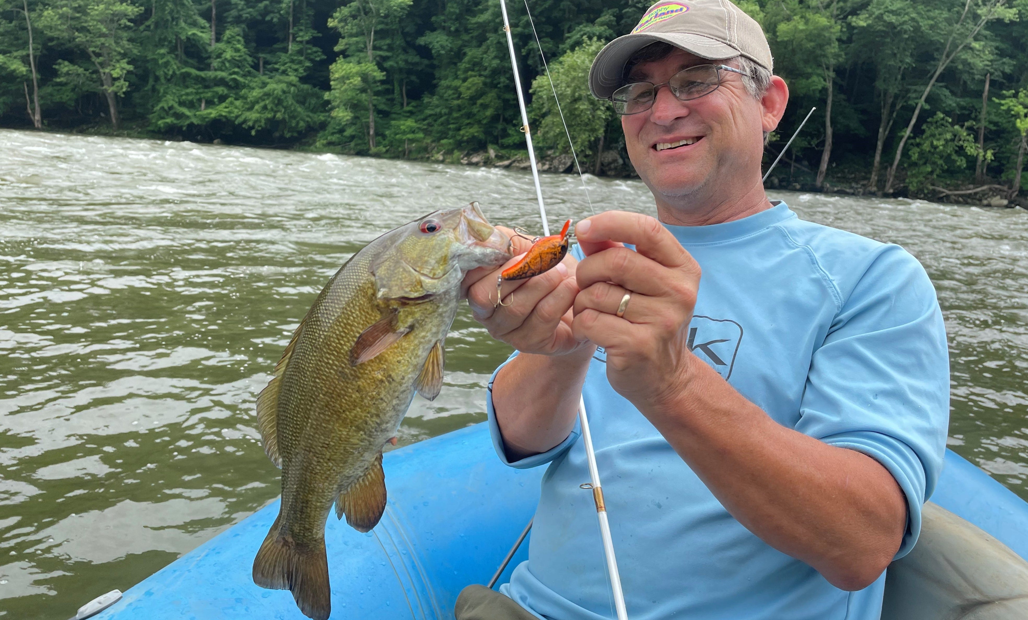 smallmouth on Big O crankbait