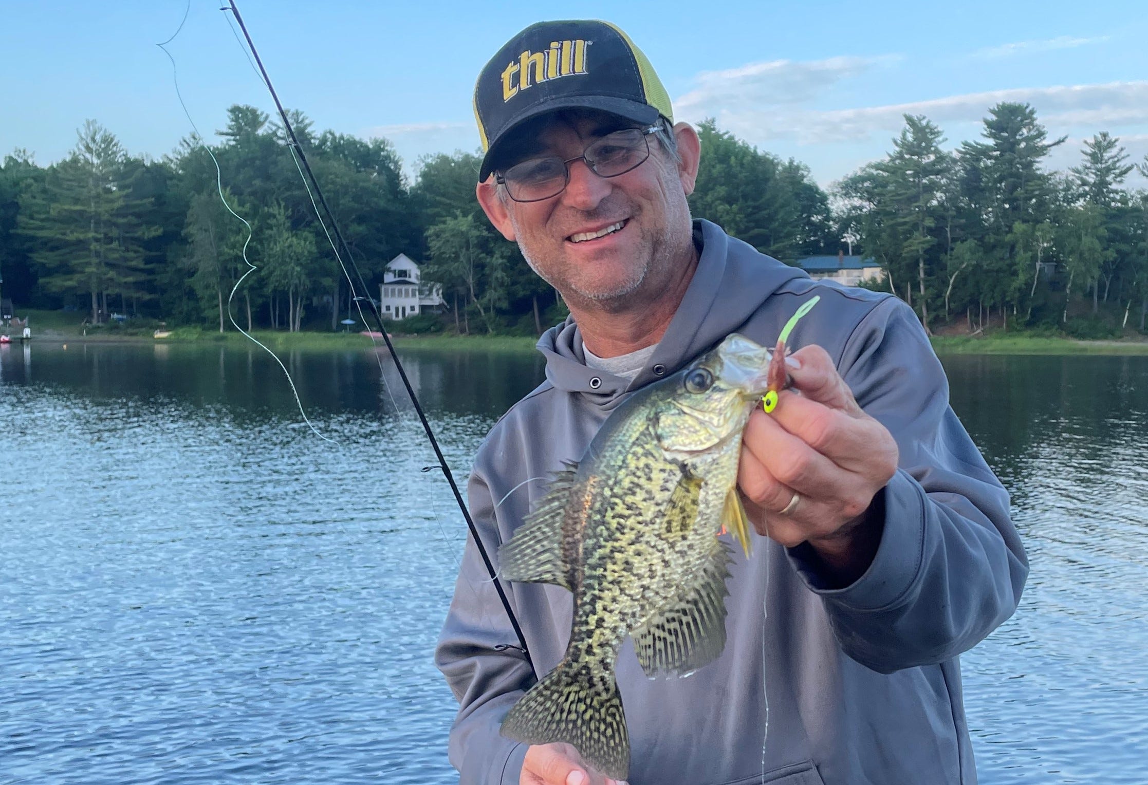 black crappie catch