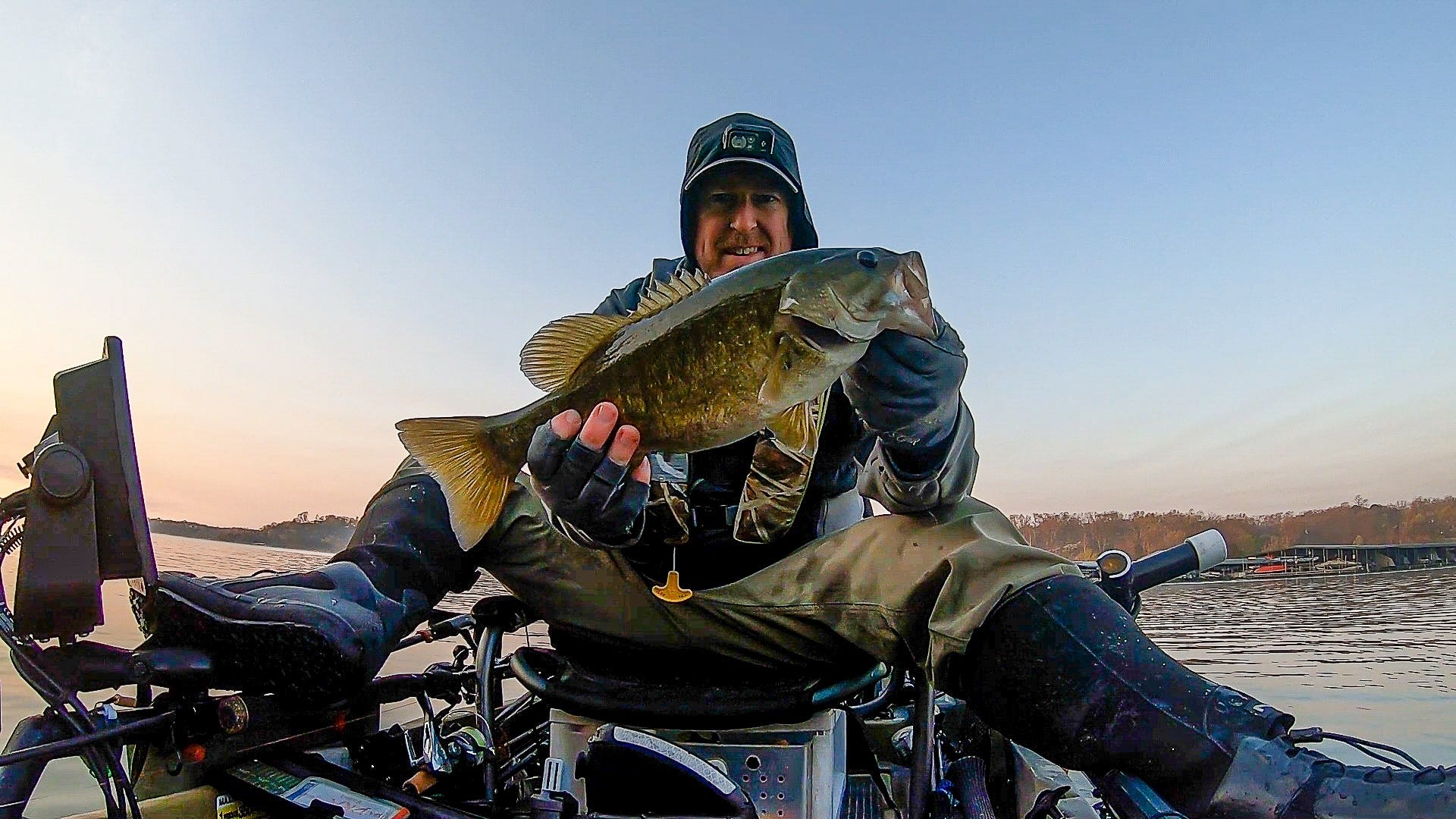 kayak smallmouth bass