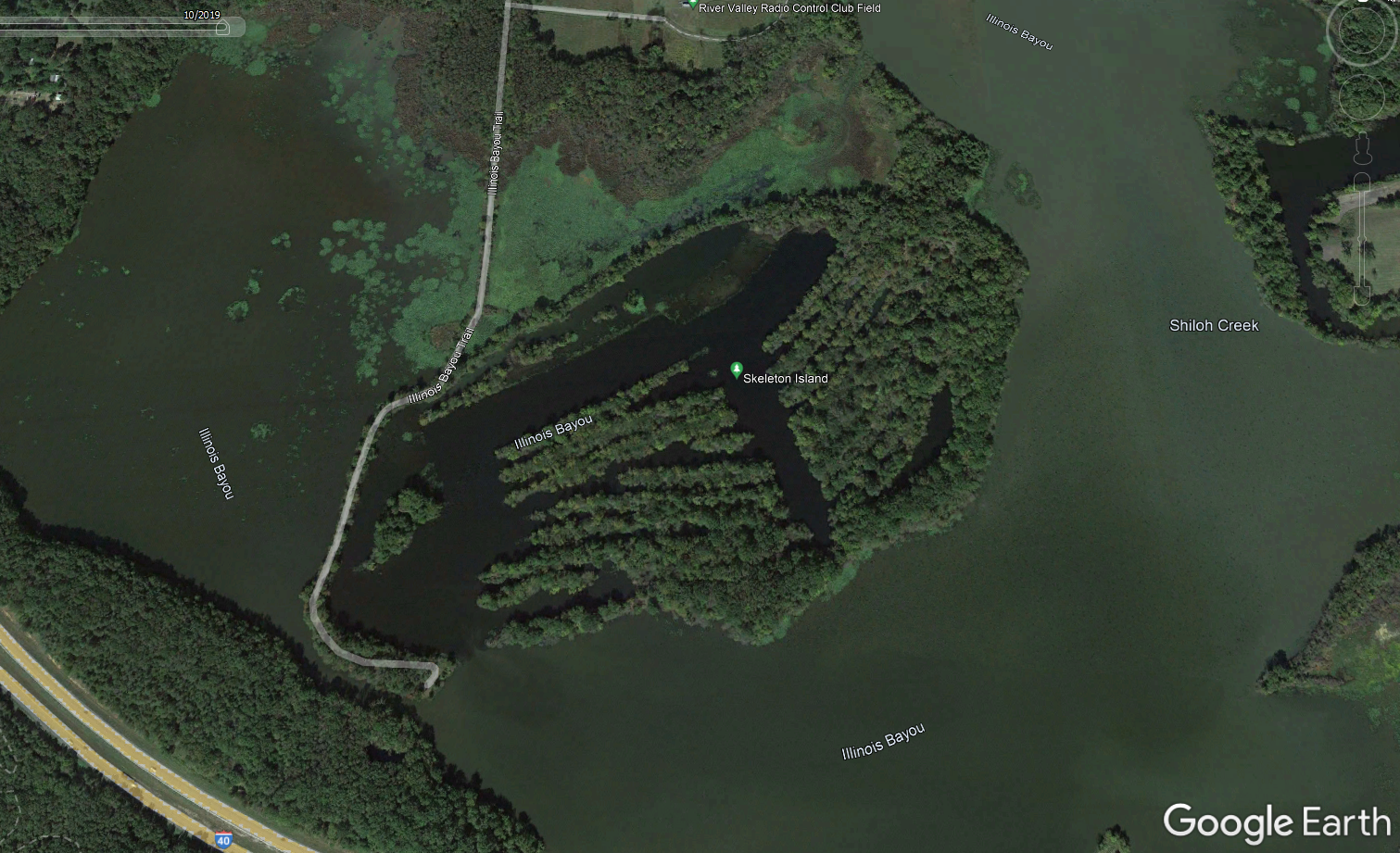 Google Earth for fishing reference