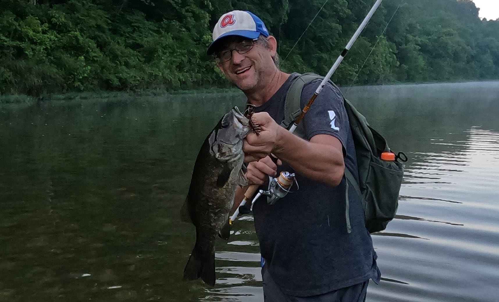 YUM Hellgrammite creek smallmouth bass