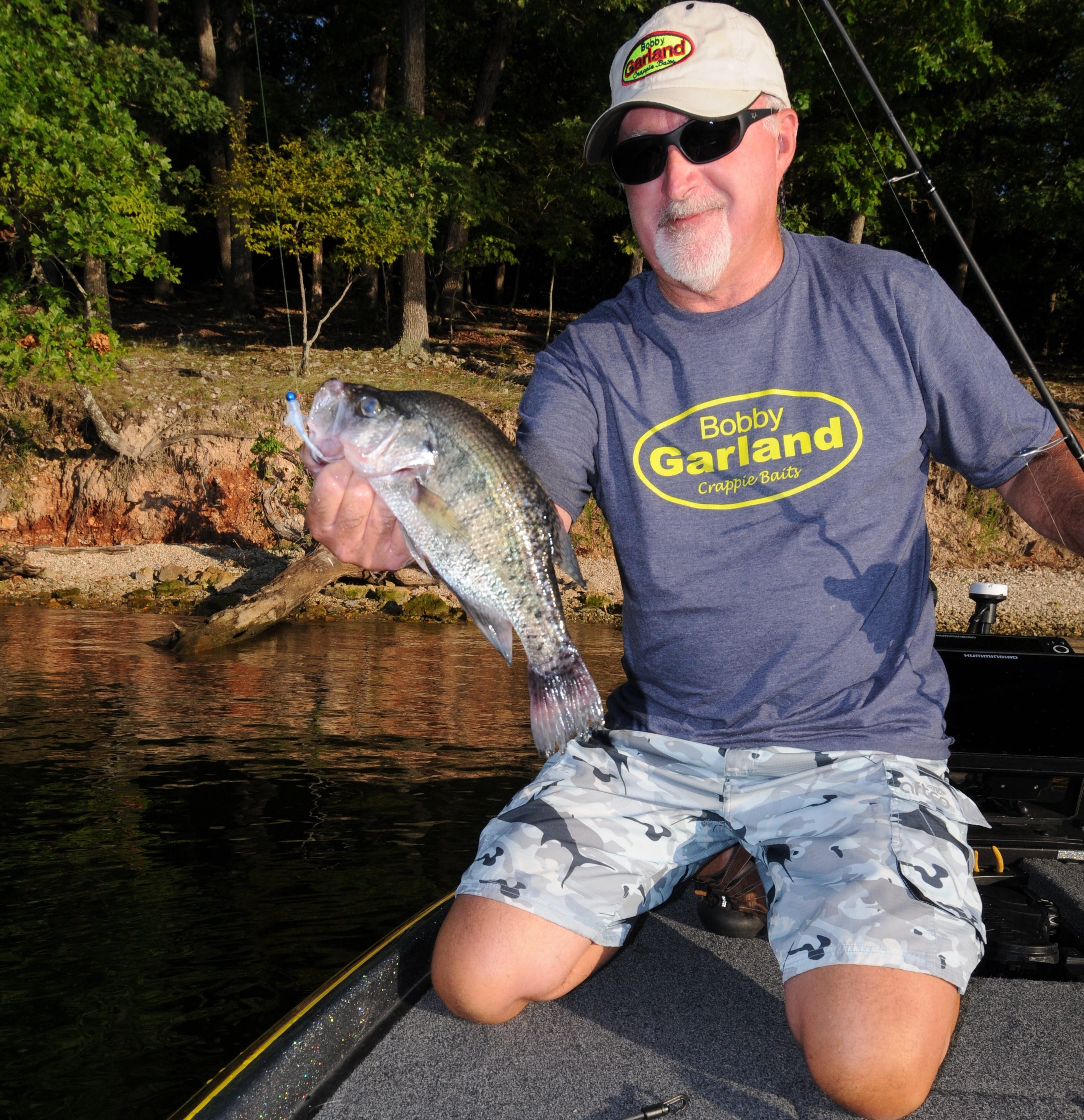 Terry Blankenship with crappie