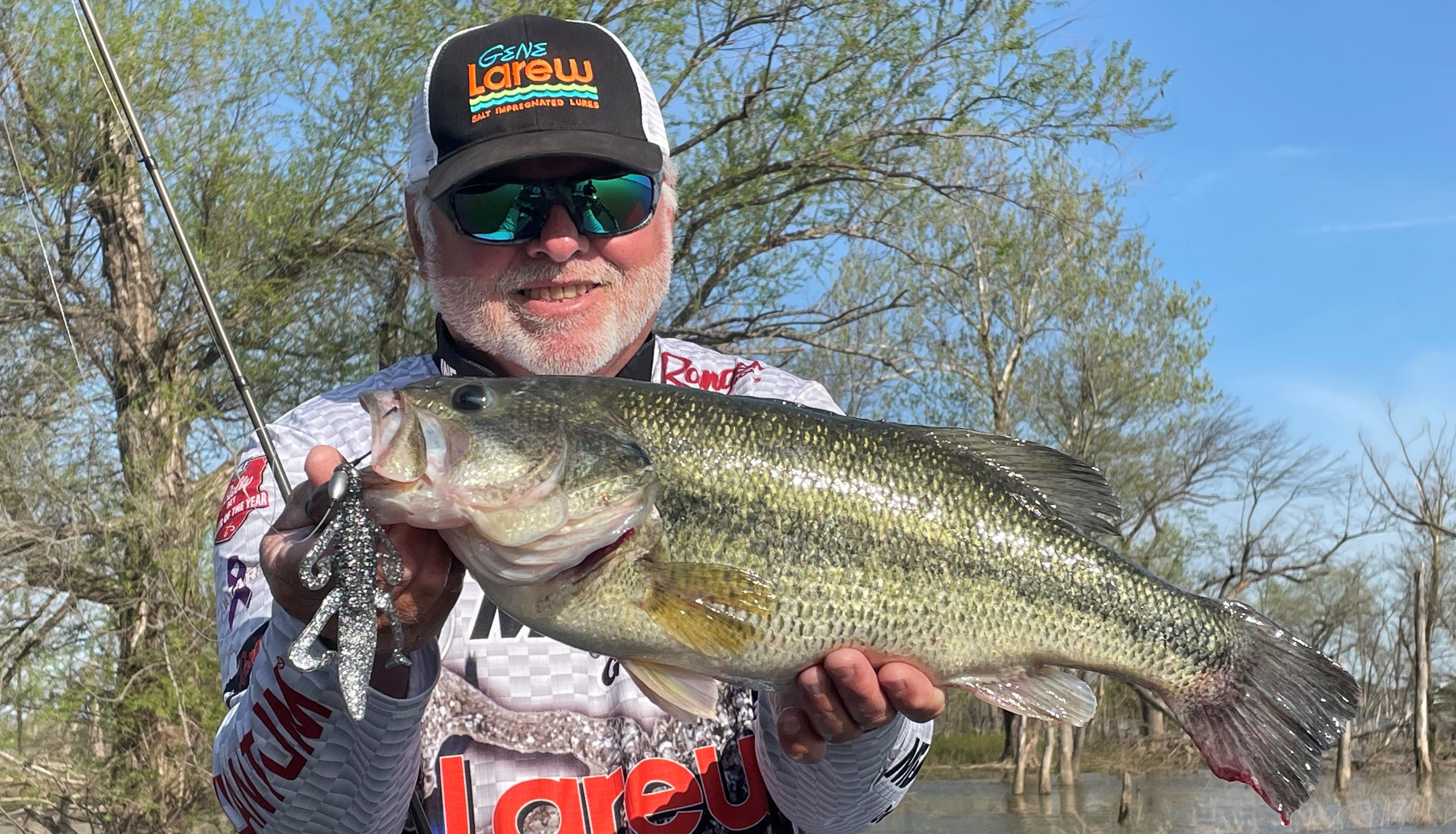 Tommy Biffle with Flipping Biffle Bug bass