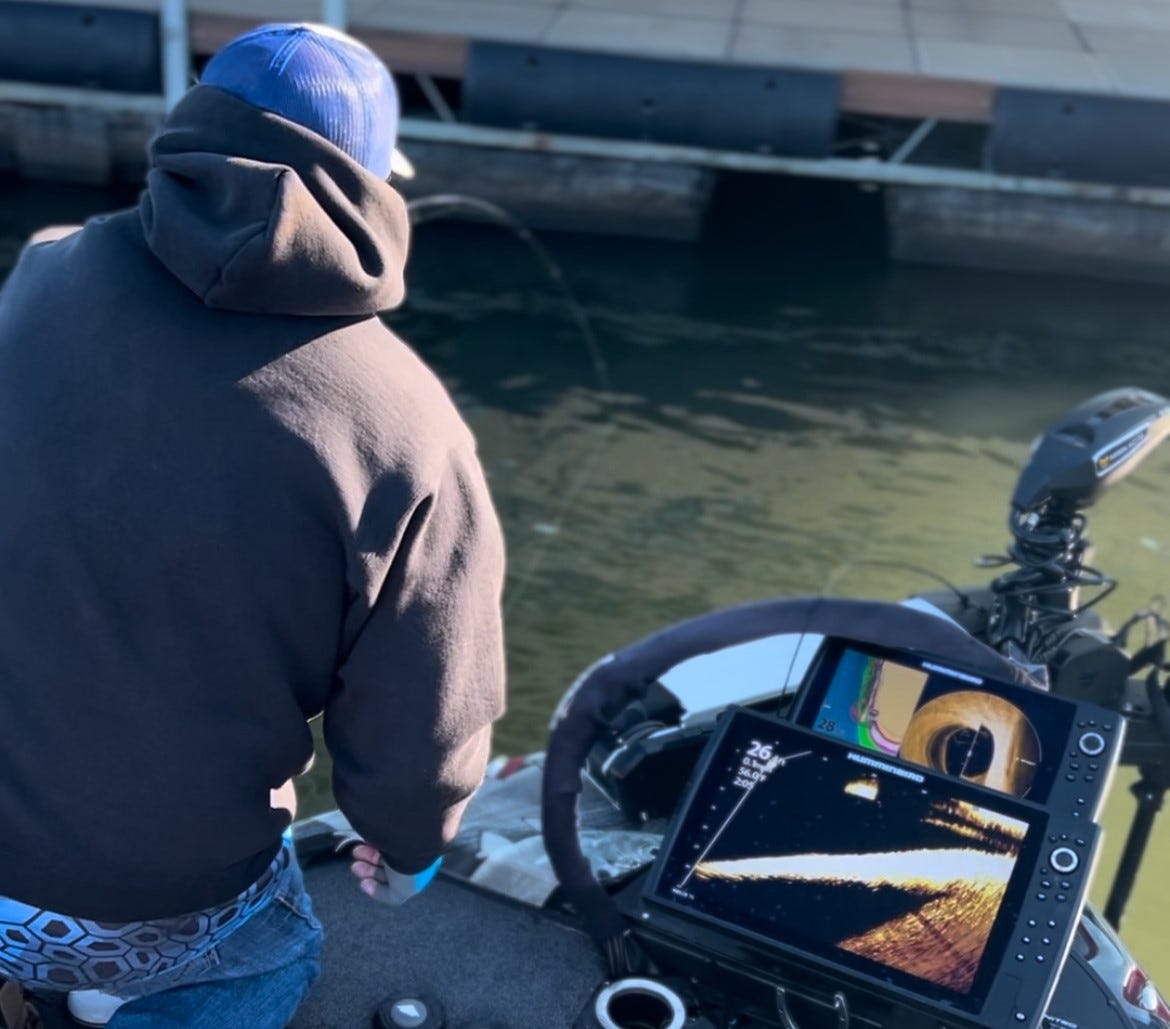 crappie jig shooting