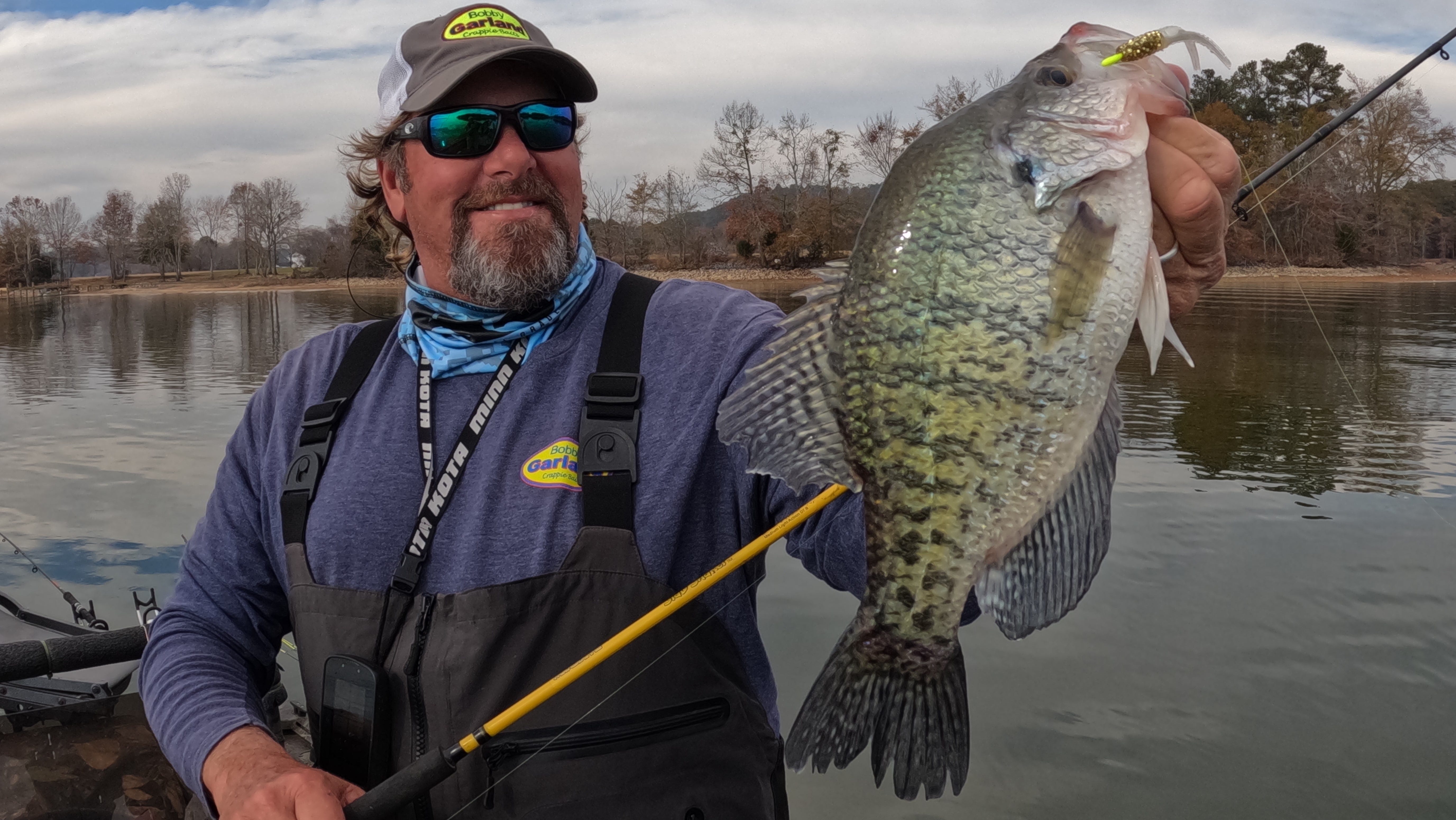 Lee Pitts with crappie