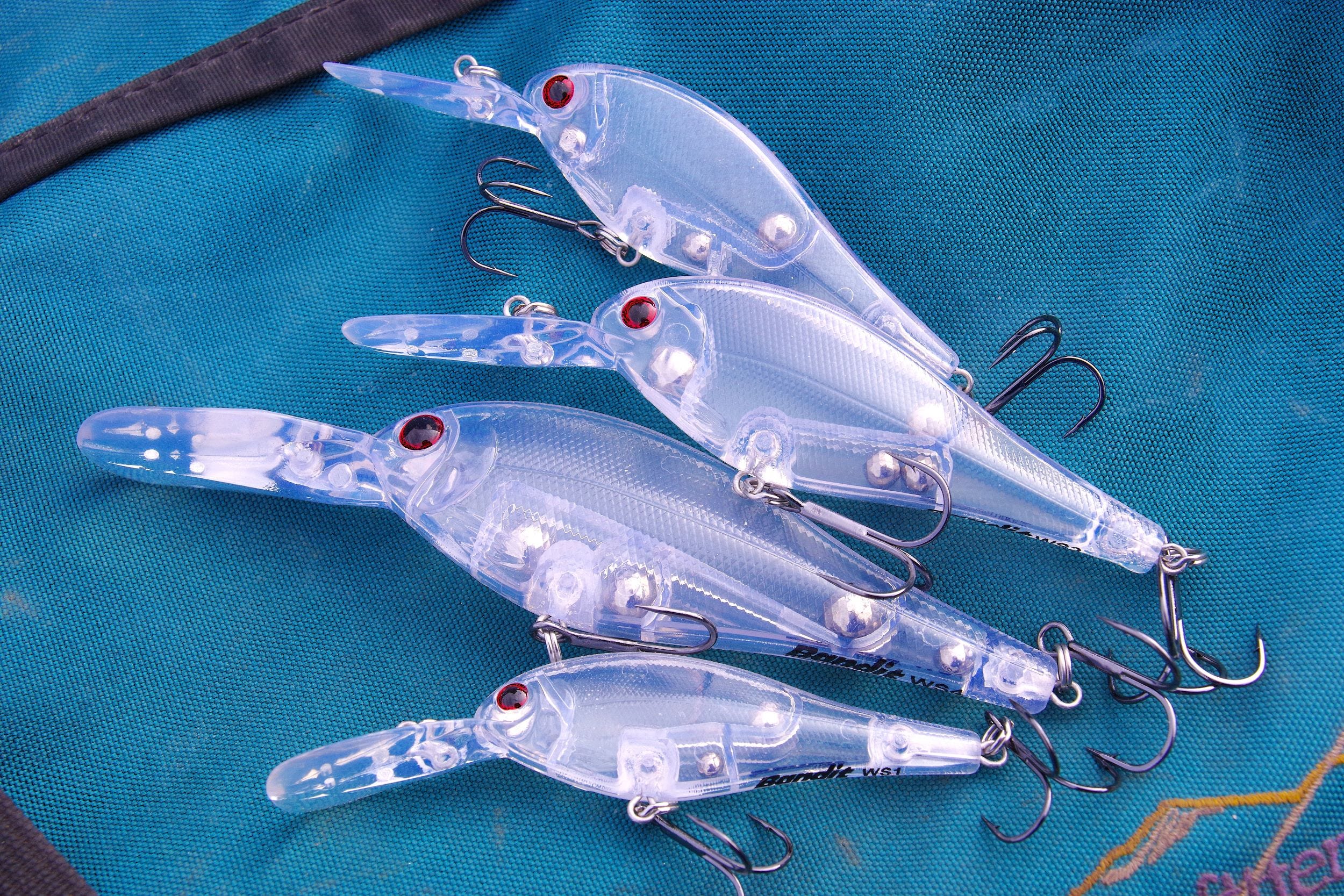 Walleye Shad rattles and casting system