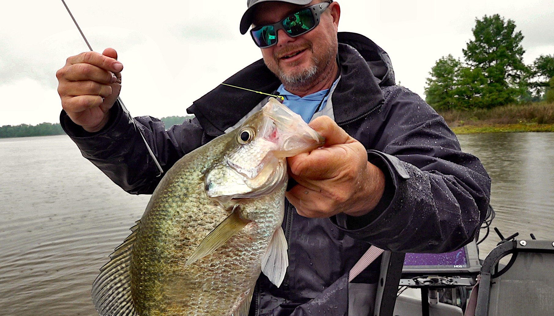 Brad Chappell with crappie