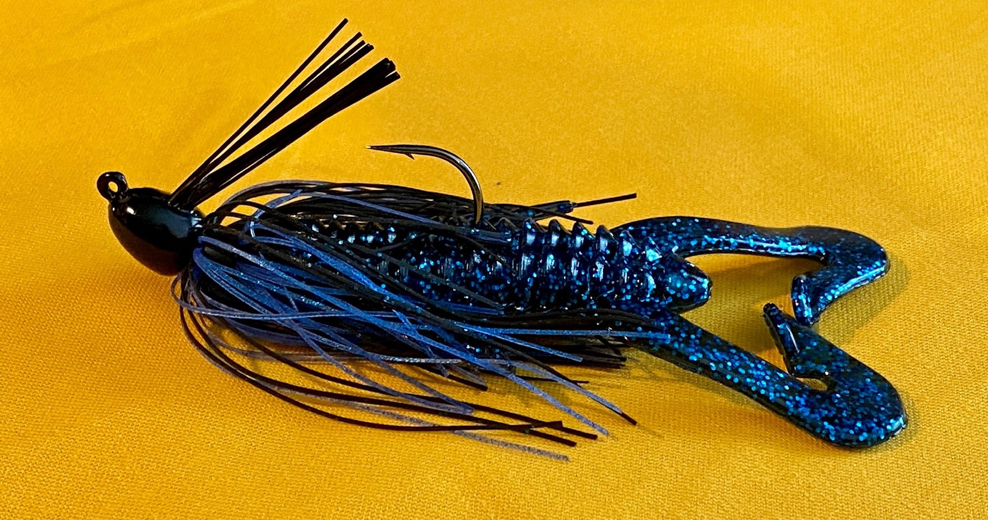 Gene Larew Hammer Craw as jig trailer