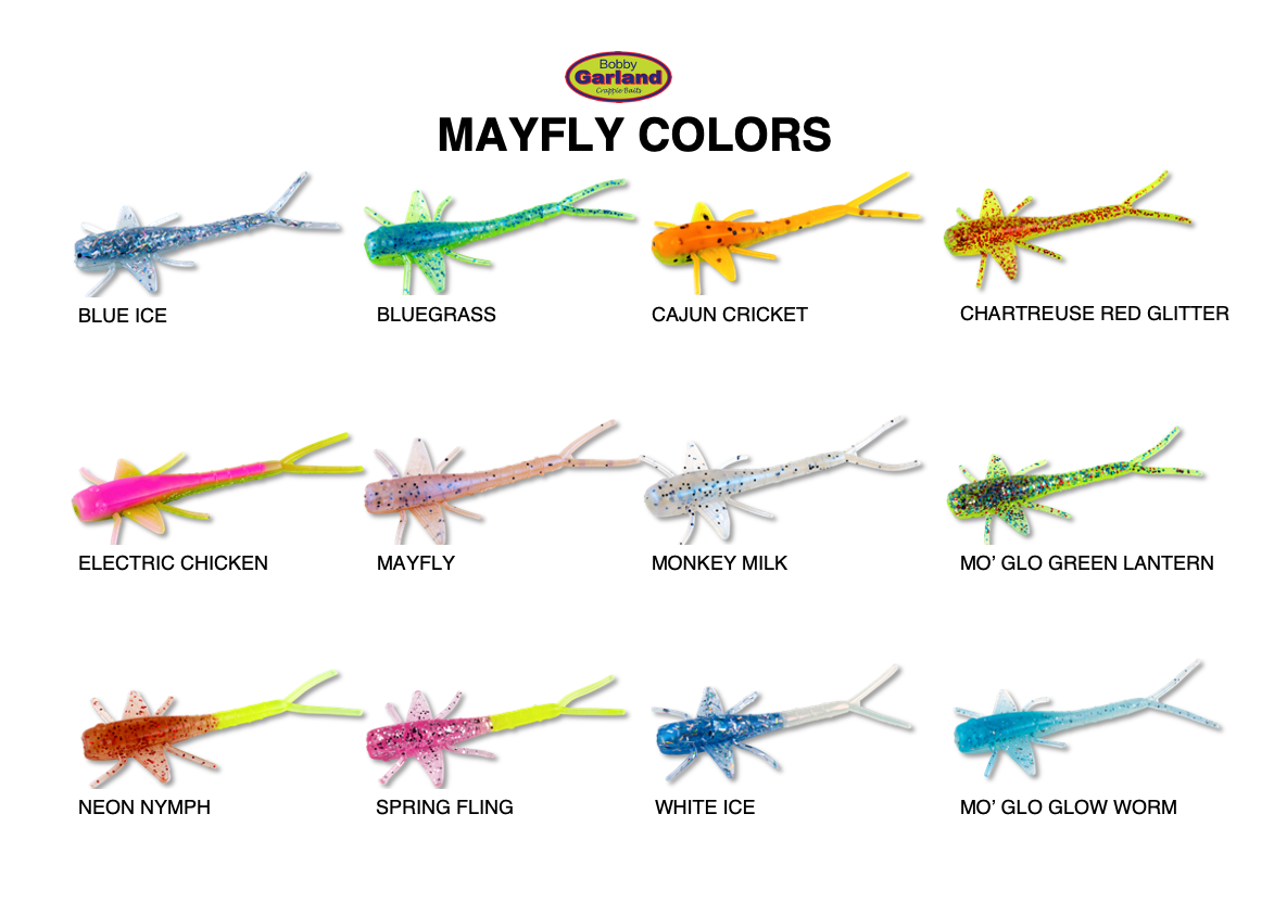 Mayflies Aren't Just a May Thing for Crappie