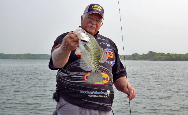 George Toalson with crappie