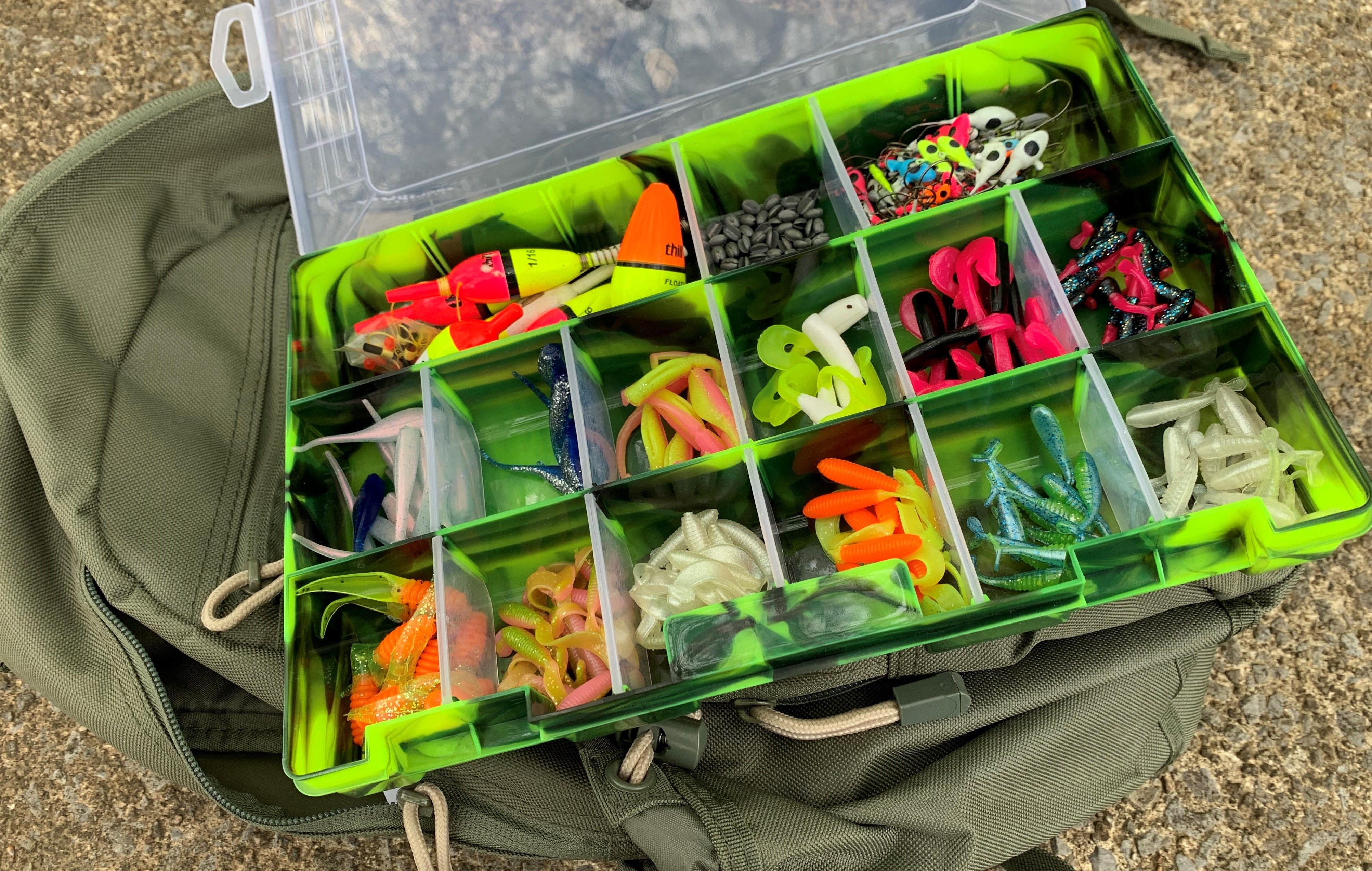 How to Stuff a Crappie Tacklebox - Game & Fish