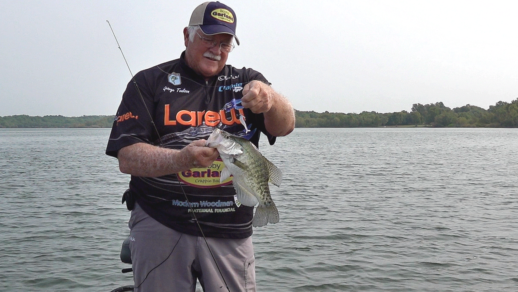 George Toalson with crappie