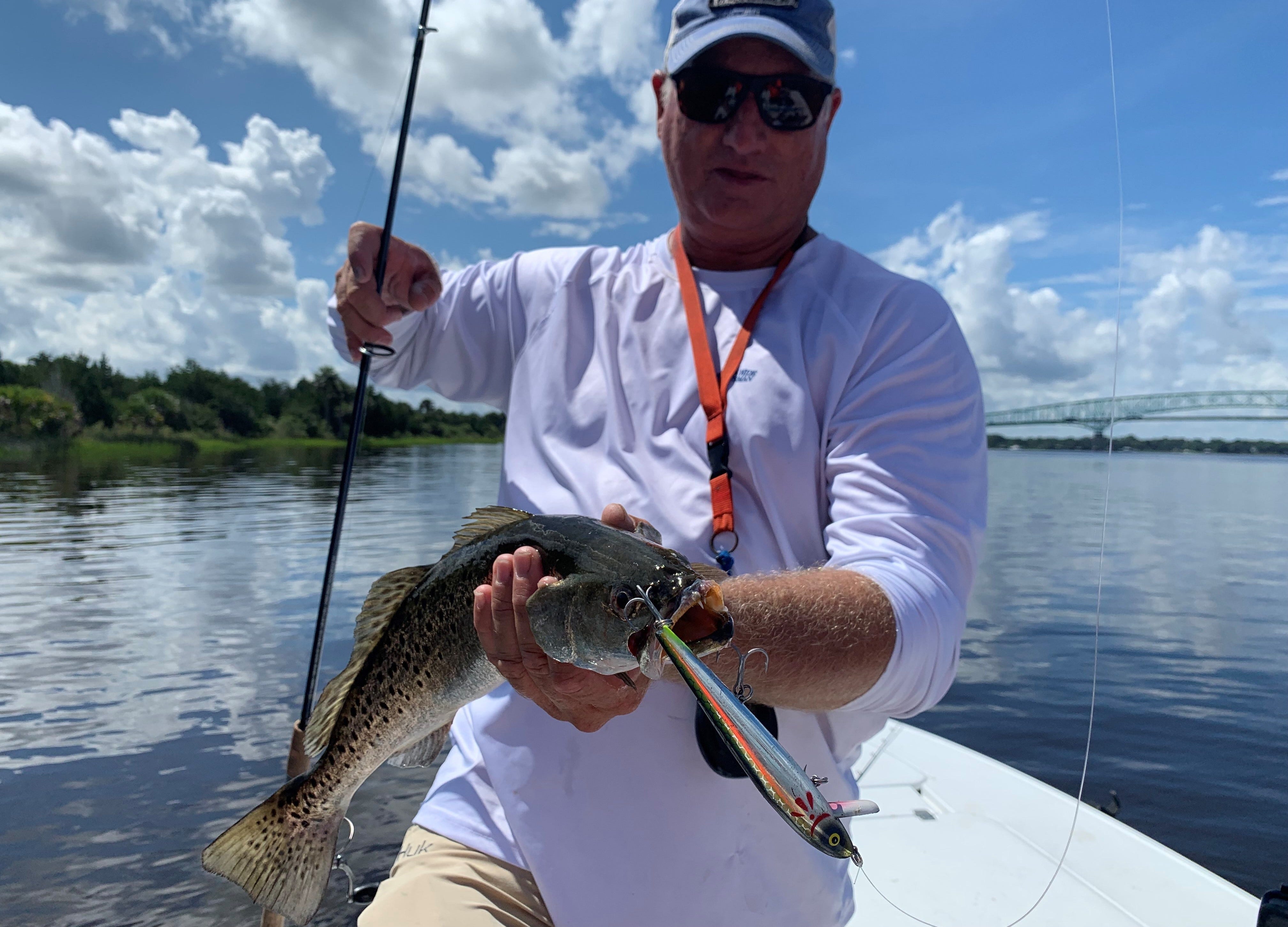 spotted seatrout catch