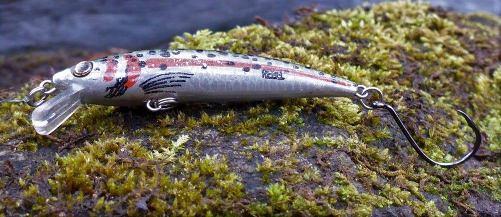 Small Floating Hard Lure, Small Minnow Single Hook