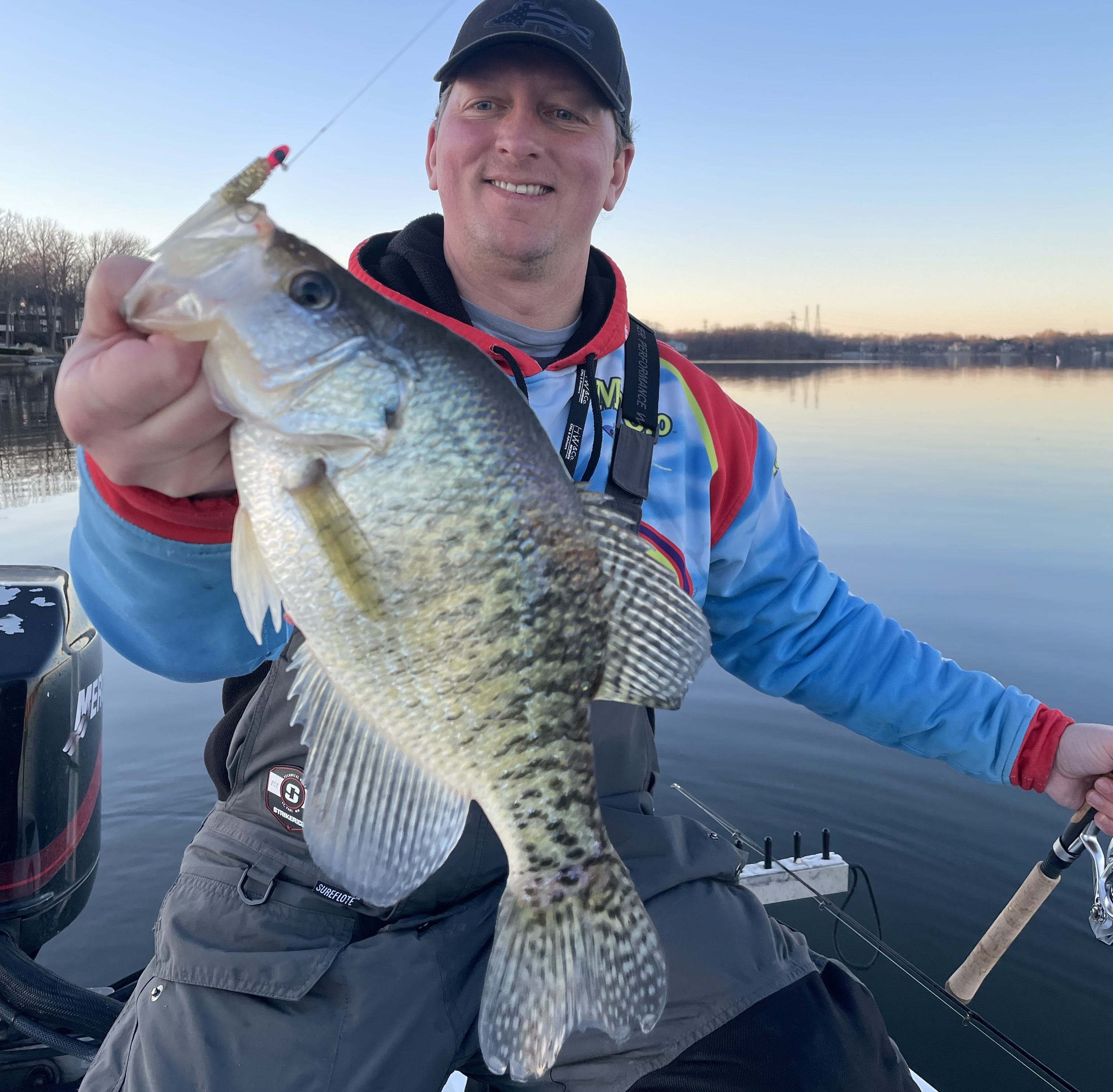 Late Fall Crappie Catch