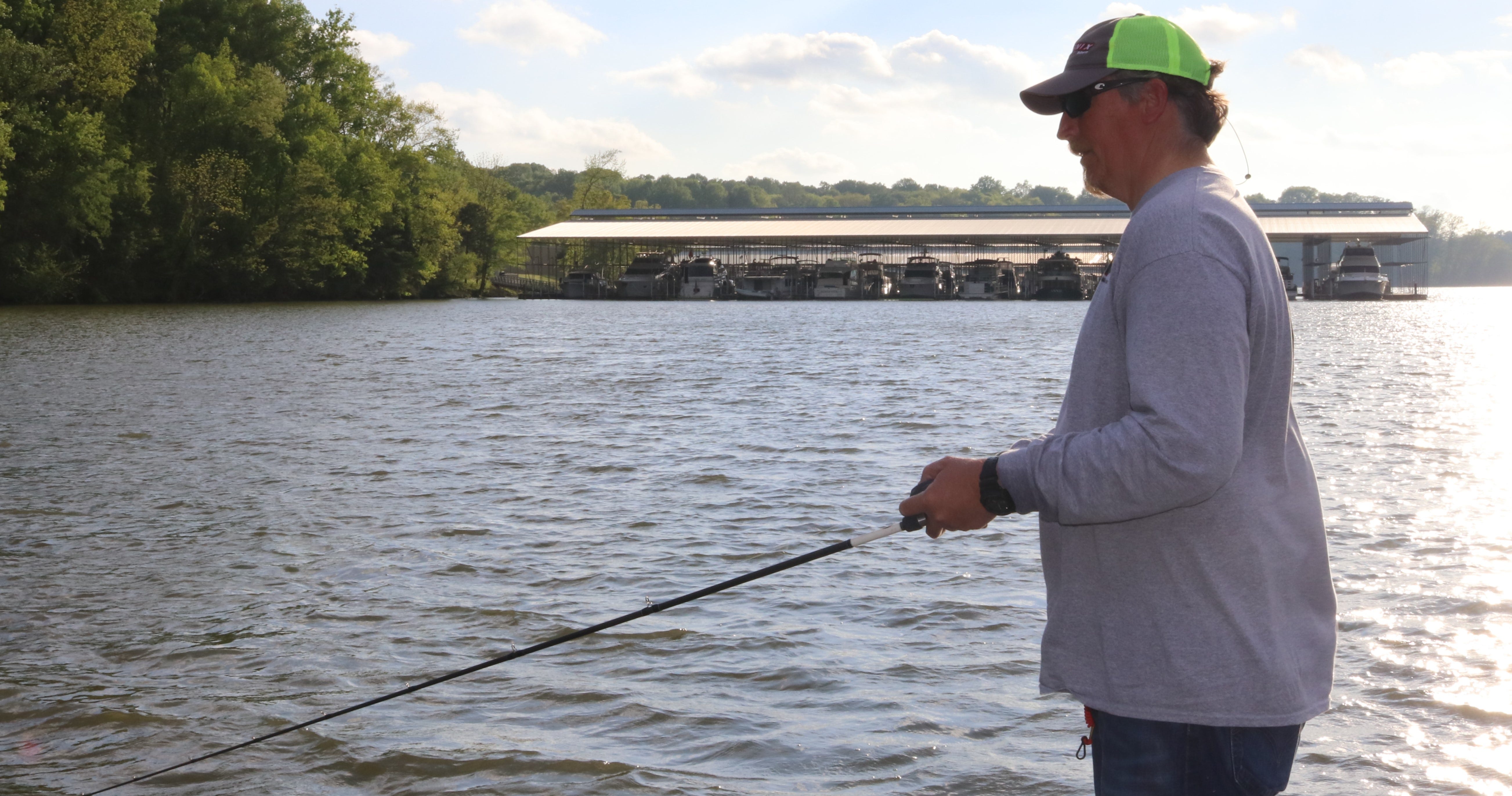 Waking a spinnerbait