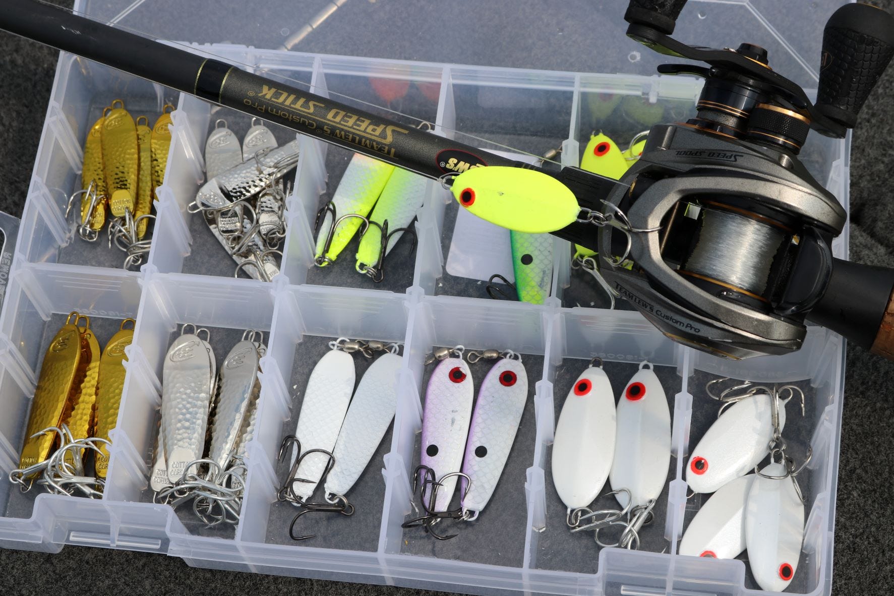 jigging spoon selection