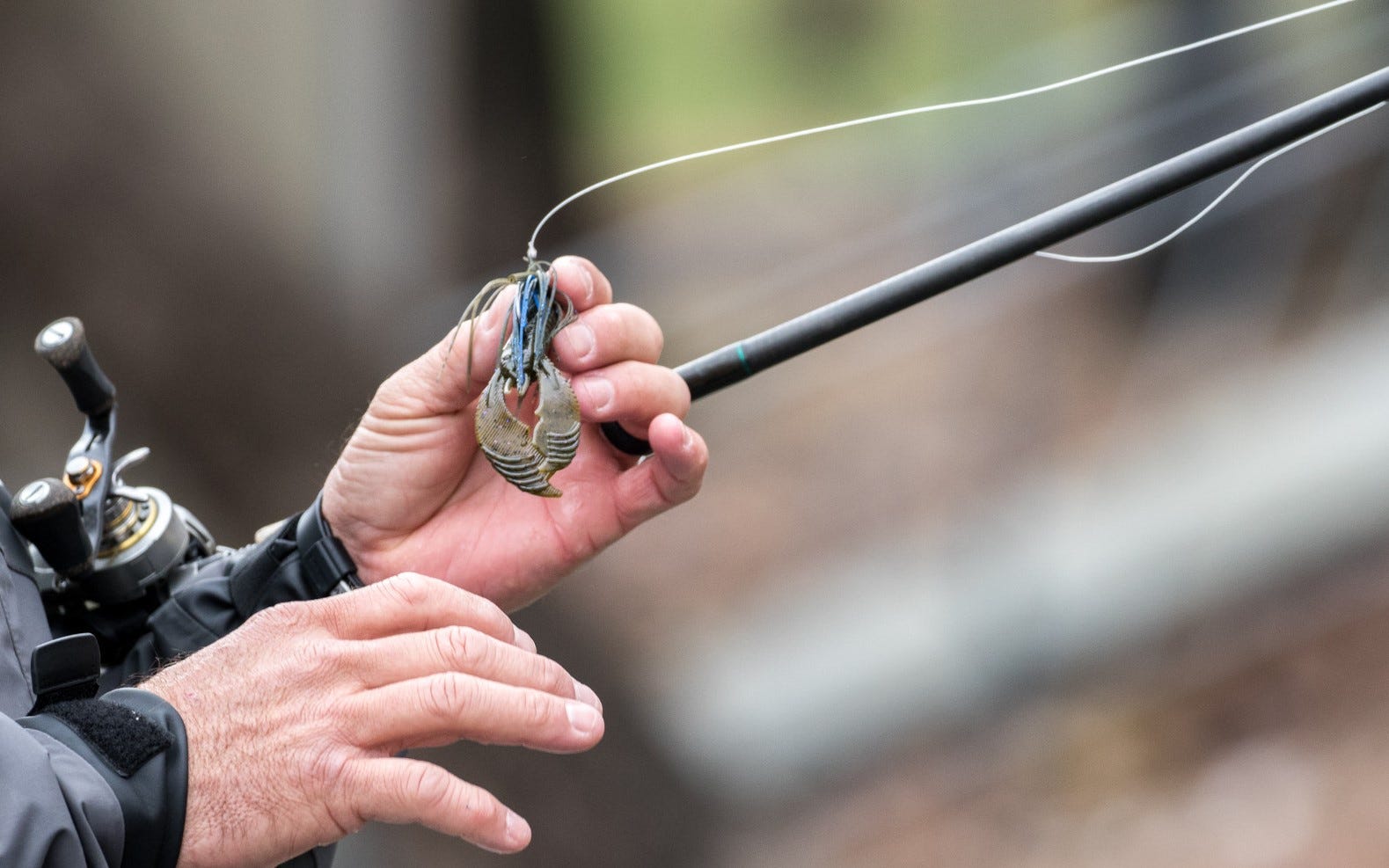 Craw Chunk bass jig trailer