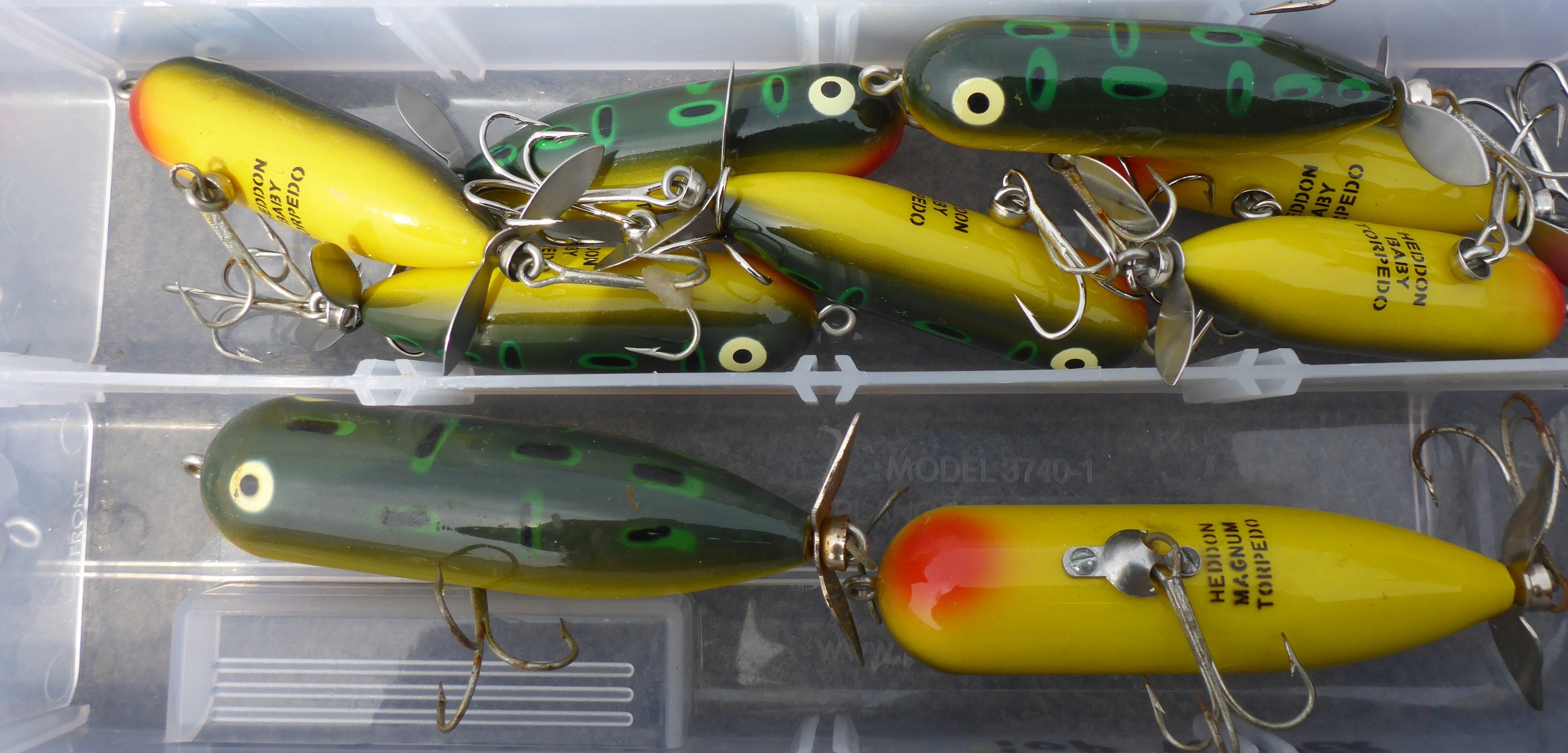 Bullfrog Heddon Torpedo lures